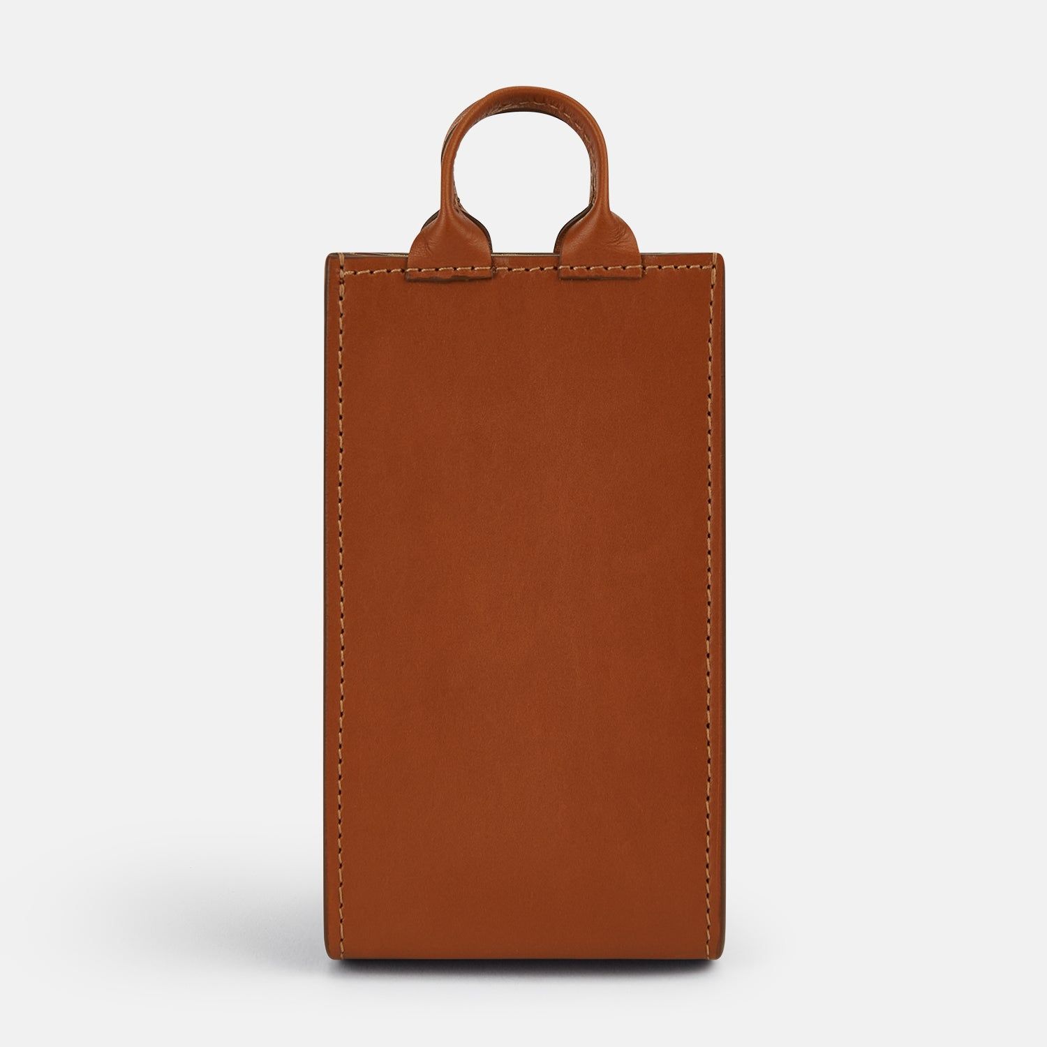 Cognac Leather Pen holder