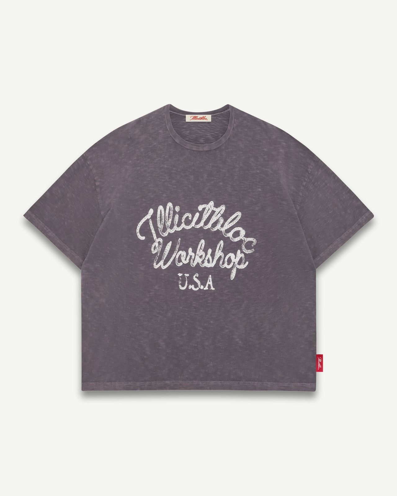 STALLIONS SLUB T-SHIRT - SLATE