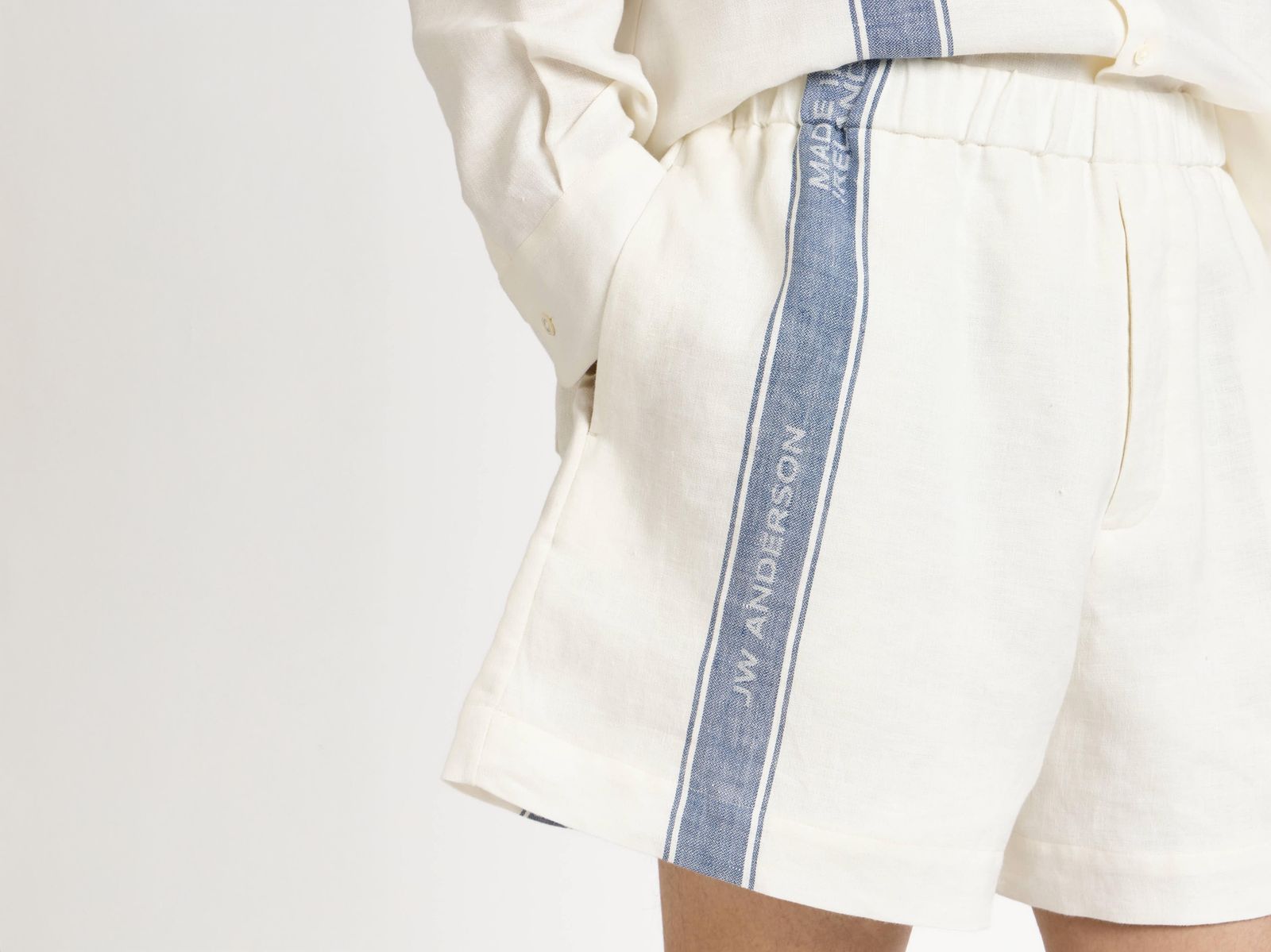 CL_SHORTS - OFF WHITE/BLUE_SR0135PG1898