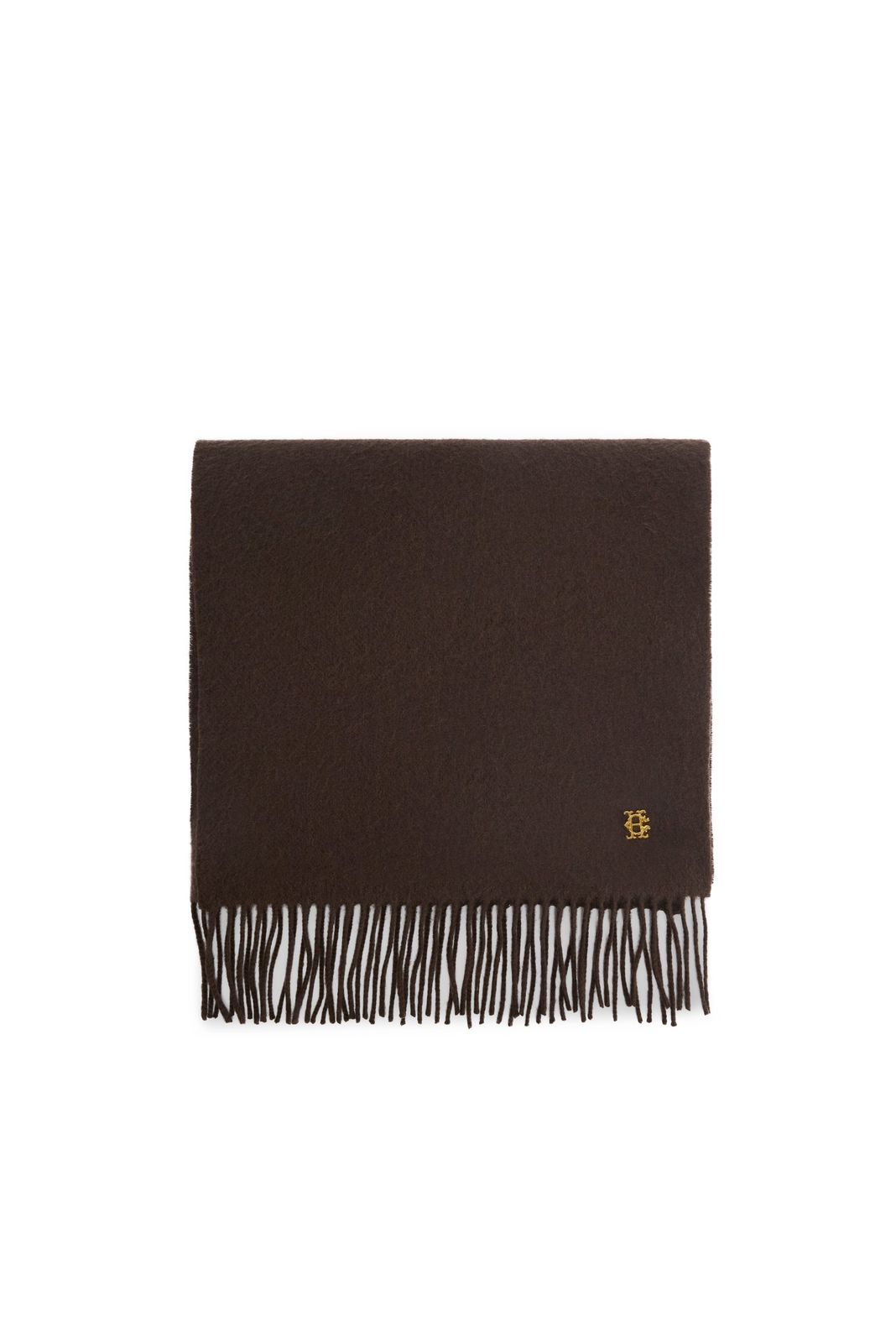 Heraldic Classic Scarf (Chocolate)