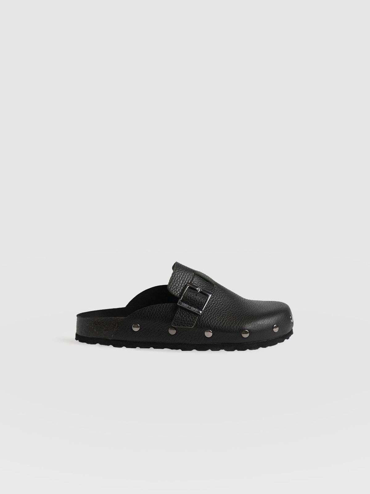 Studded Clogs - Black