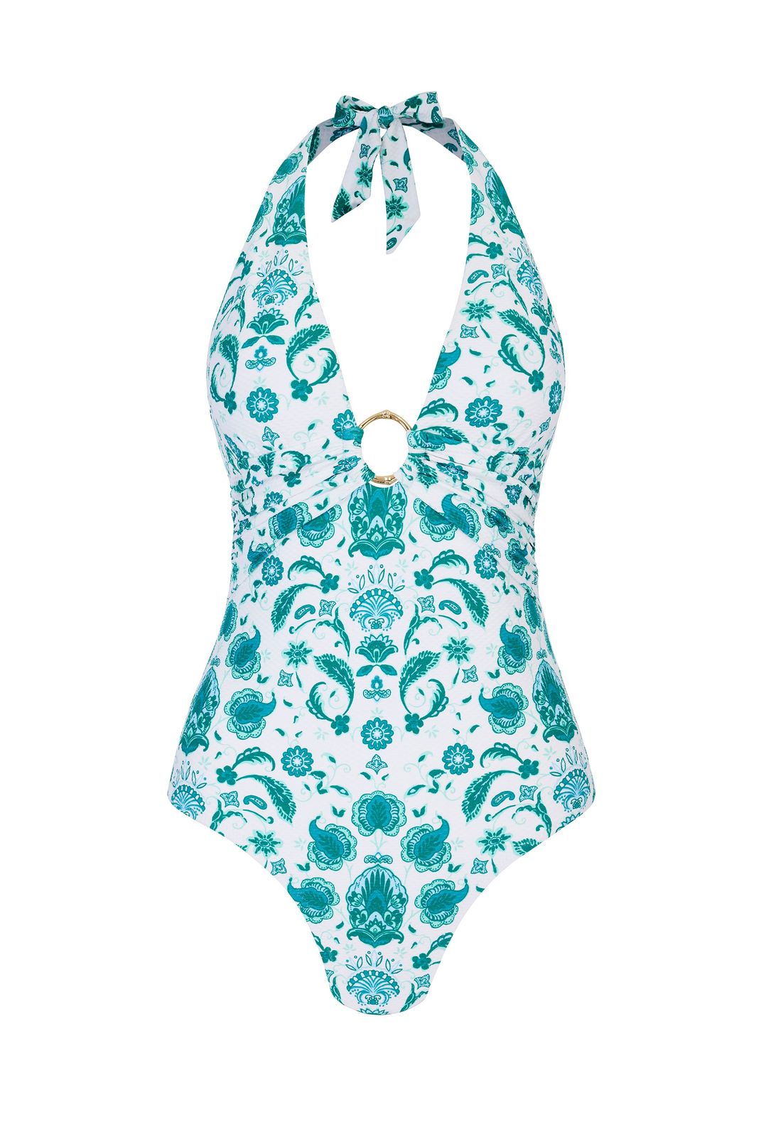 Kos Ring Halterneck Swimsuit