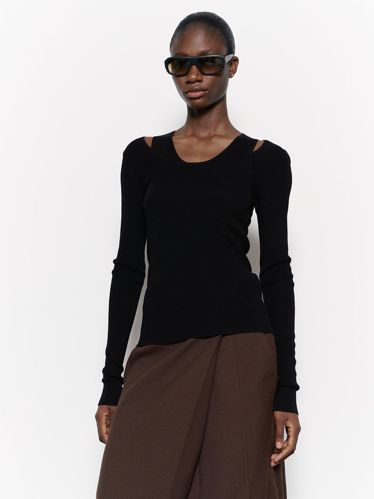 Mae Top Black