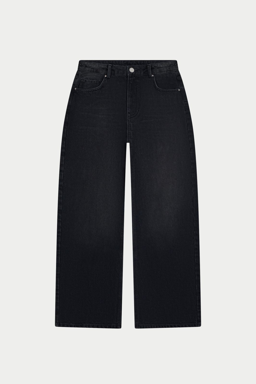 SKATER JEANS - WASHED BLACK