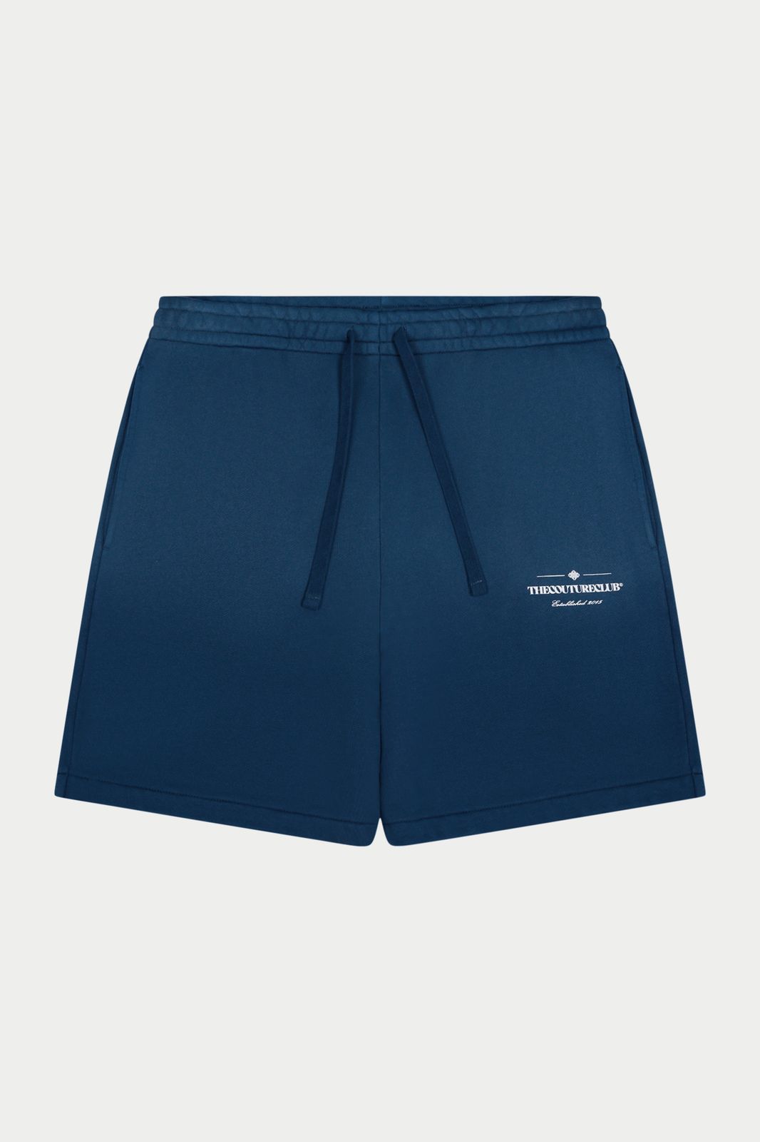 SPRAY WASH COPYRIGHT MULTI GRAPHIC SHORTS - BLUE