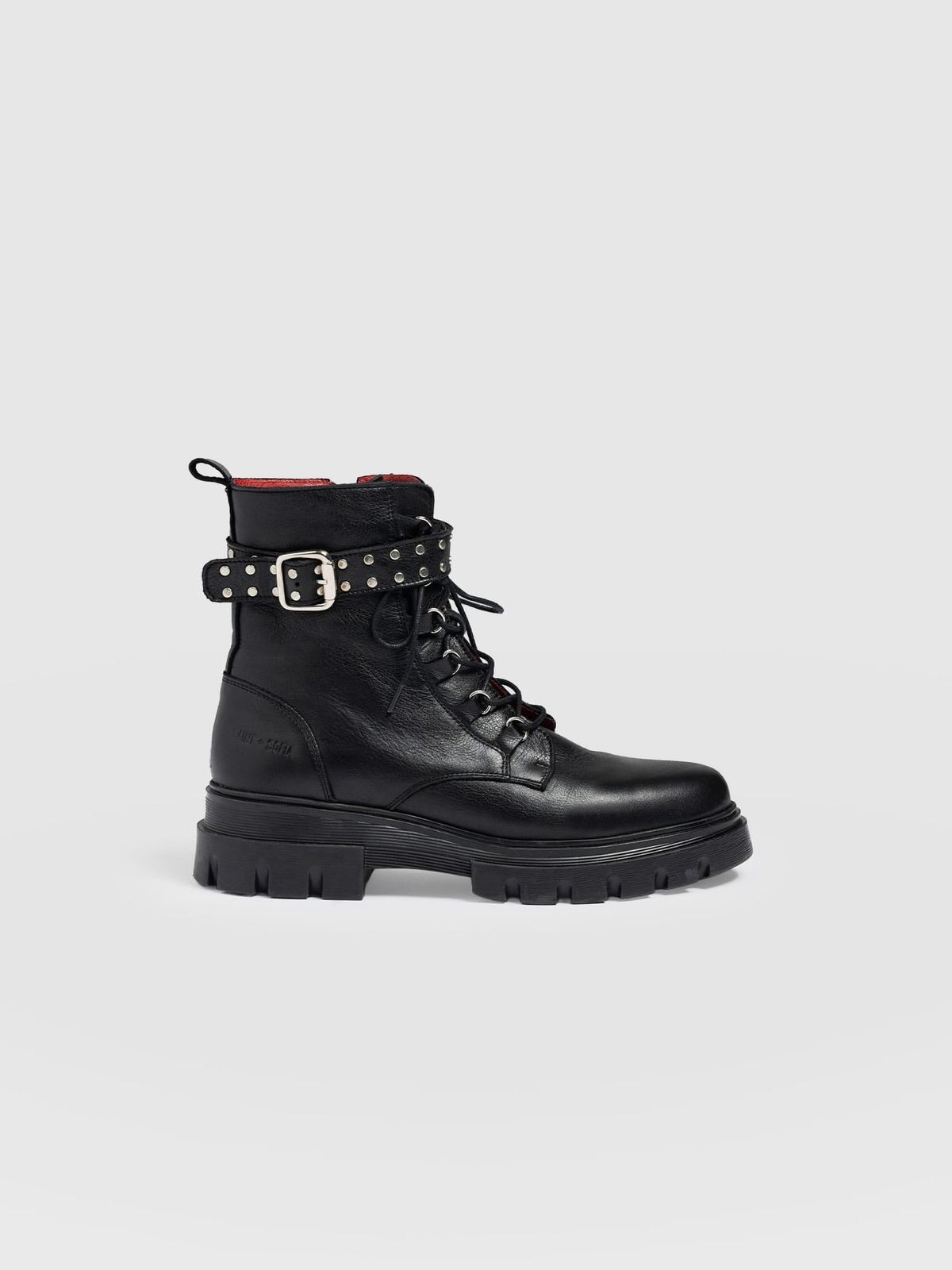 Southbank Studded Boot - Black
