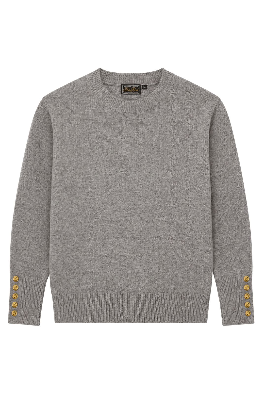Tori Crew Neck Knit (grey Marl)