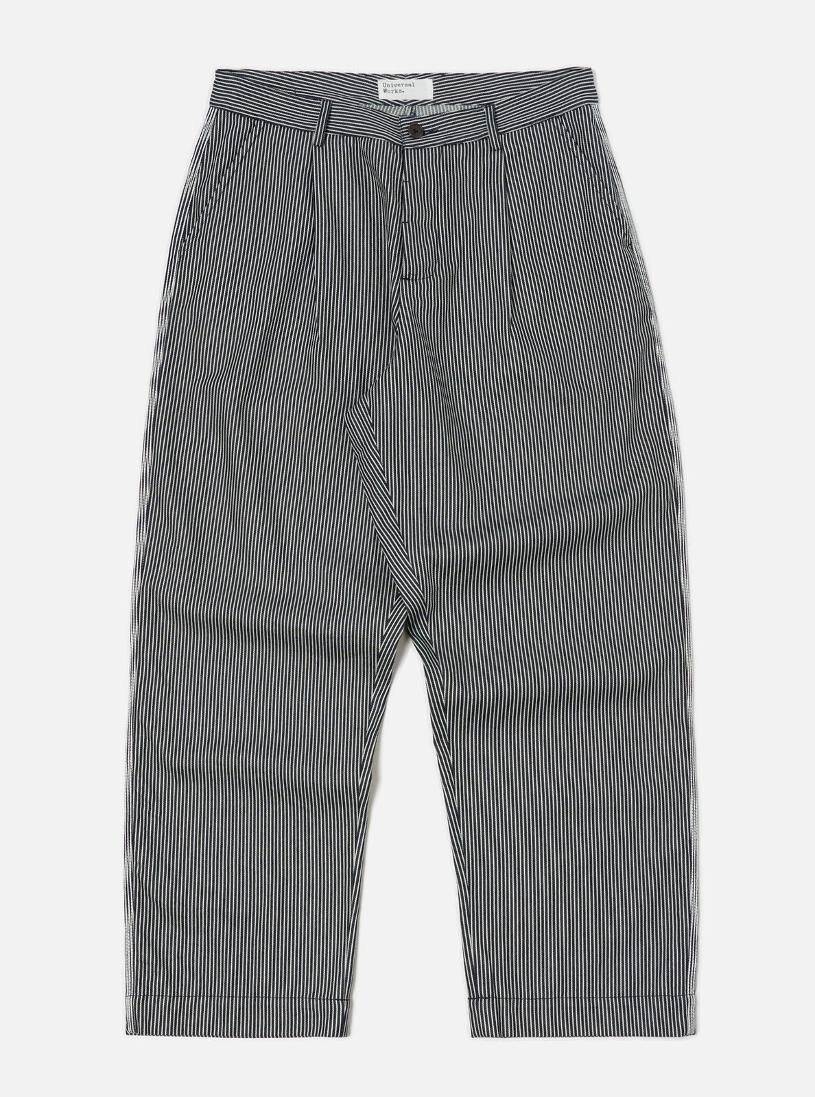 Indigo Hickory Stripe Denim Duke Pant