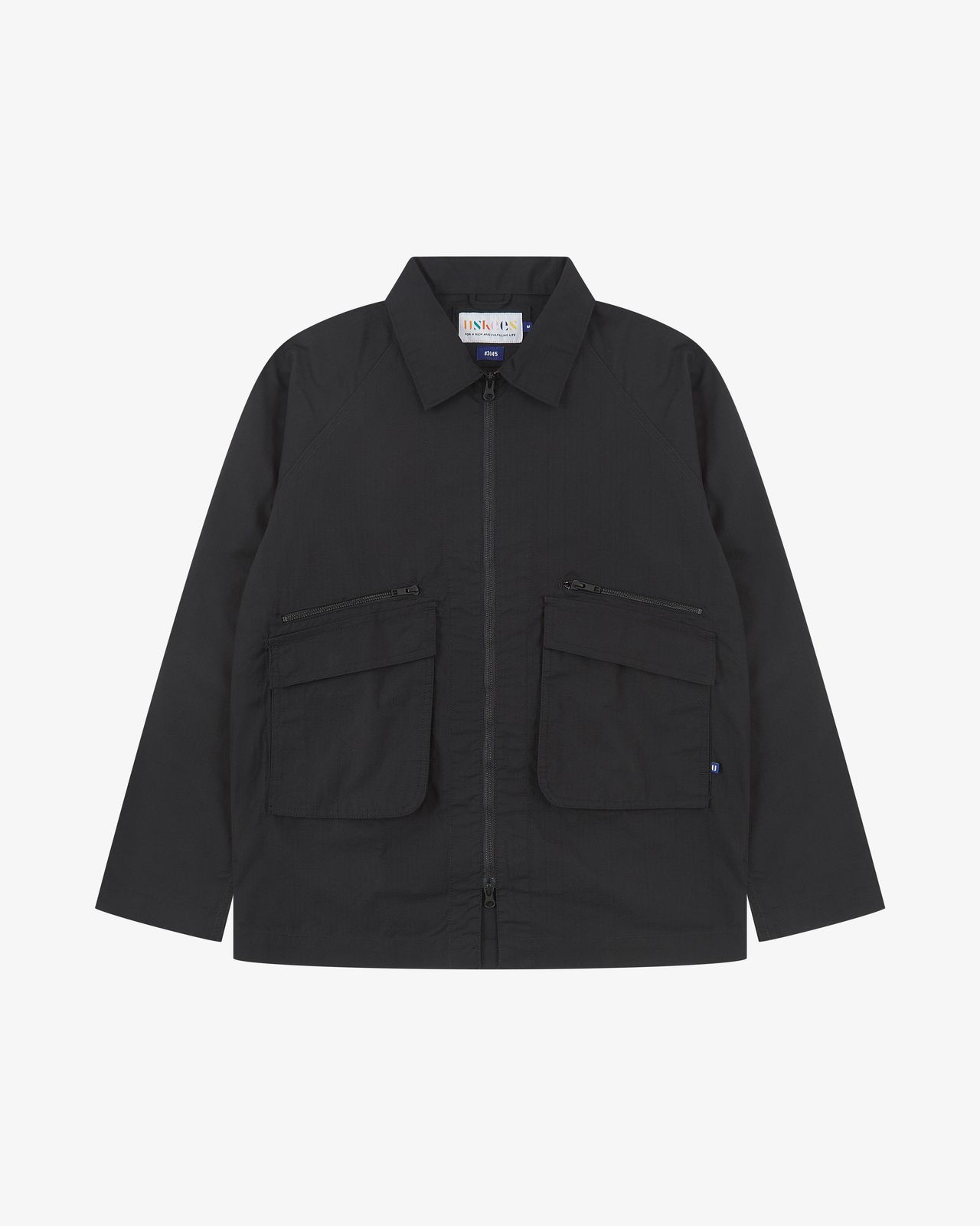 3045 Ripstop field jacket - Previous Dye Batch - Black