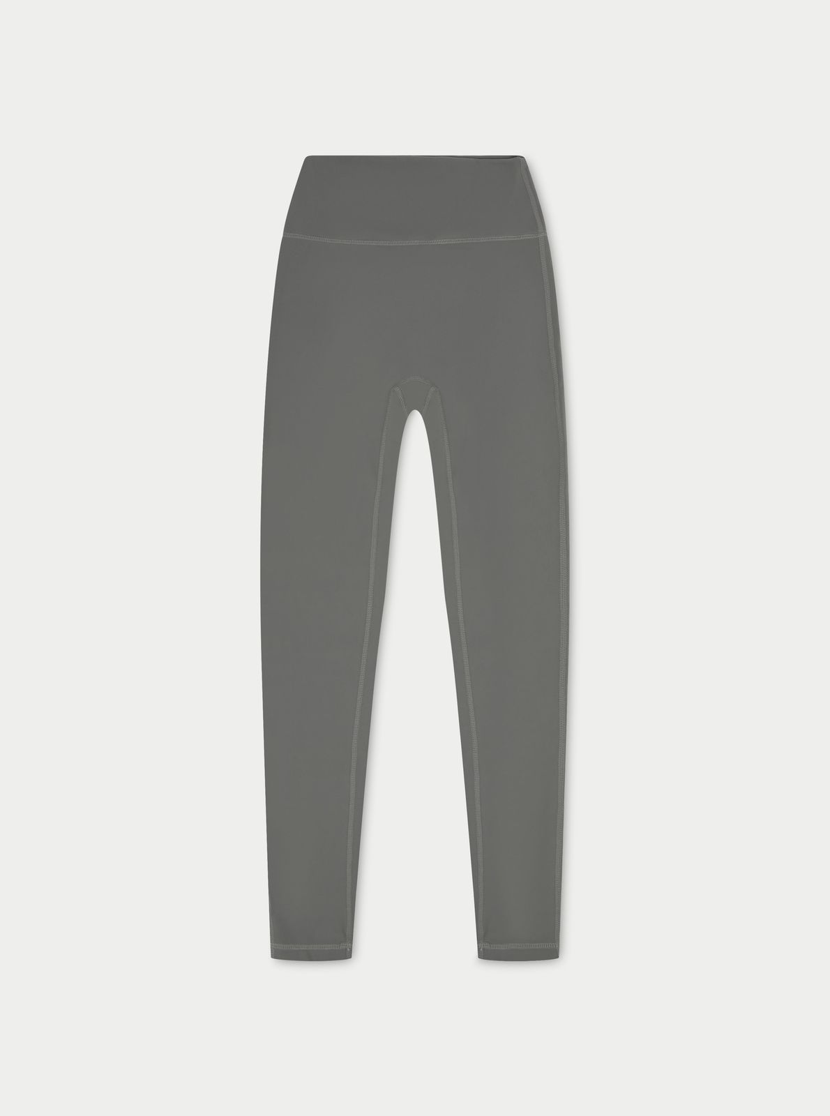 SCULPTING STRETCH EMBLEM LEGGINGS - CHARCOAL