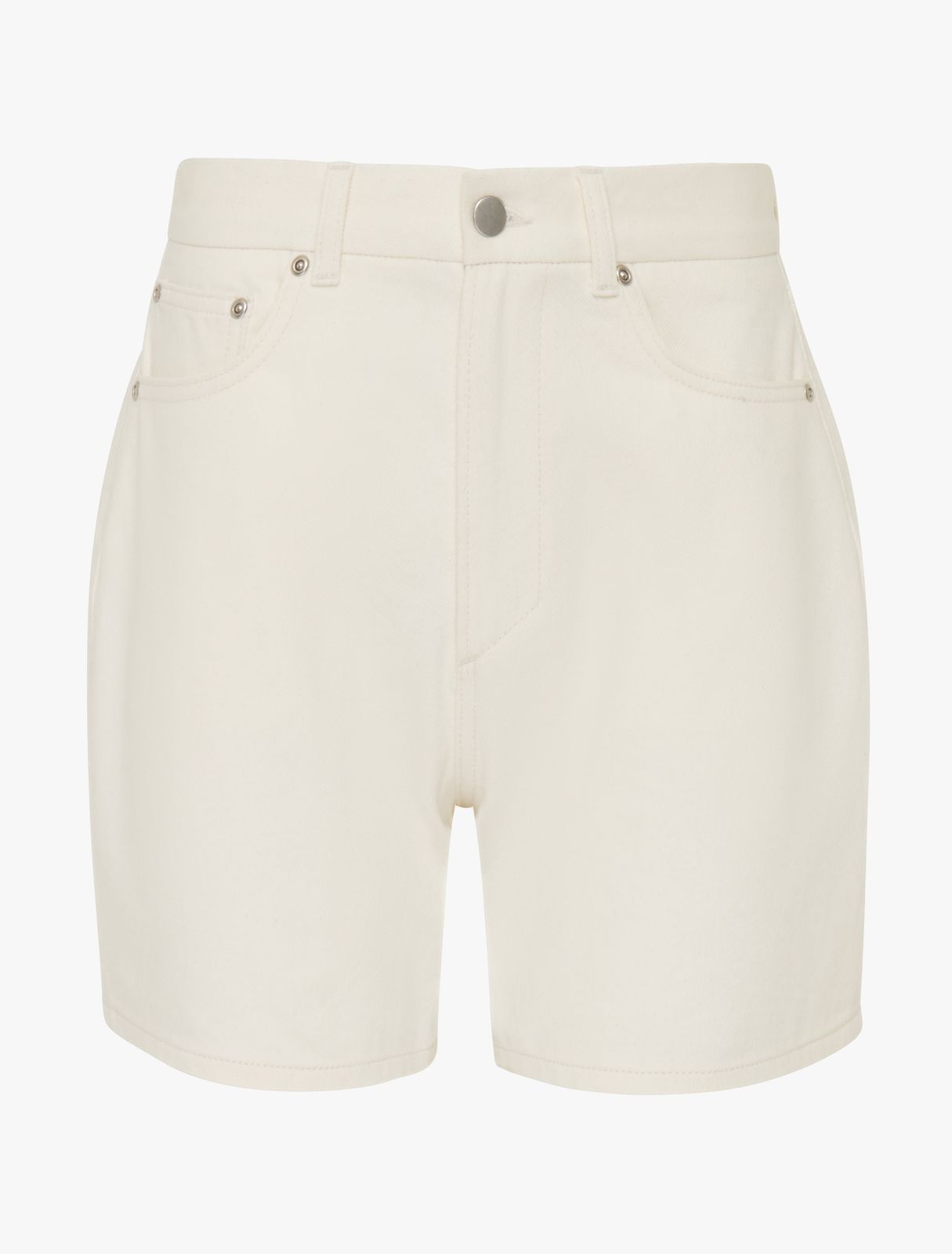 Organic Cotton Shorts In Off White
