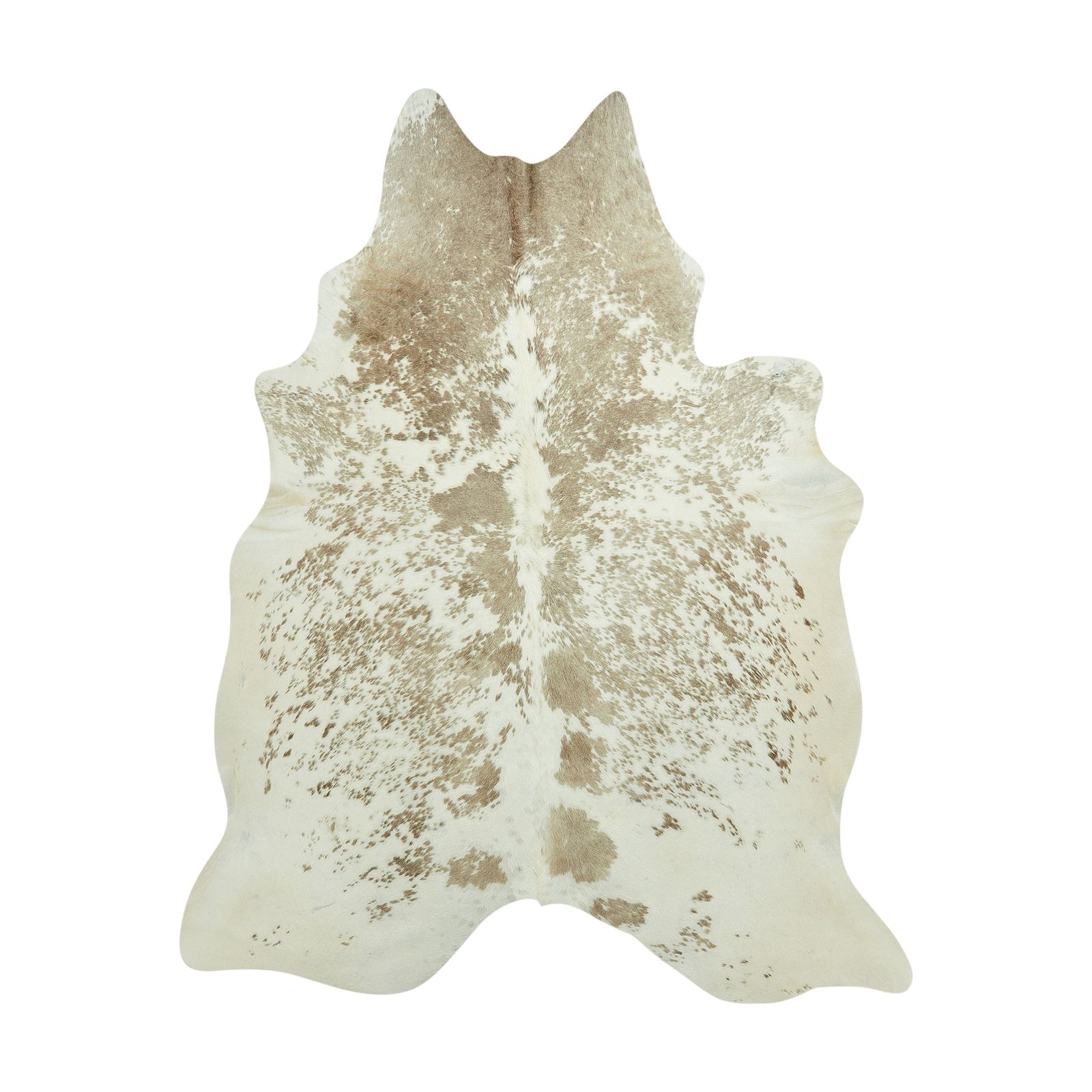 Cowhide Rug - Exotic Brown & White (210cm x 170cm)