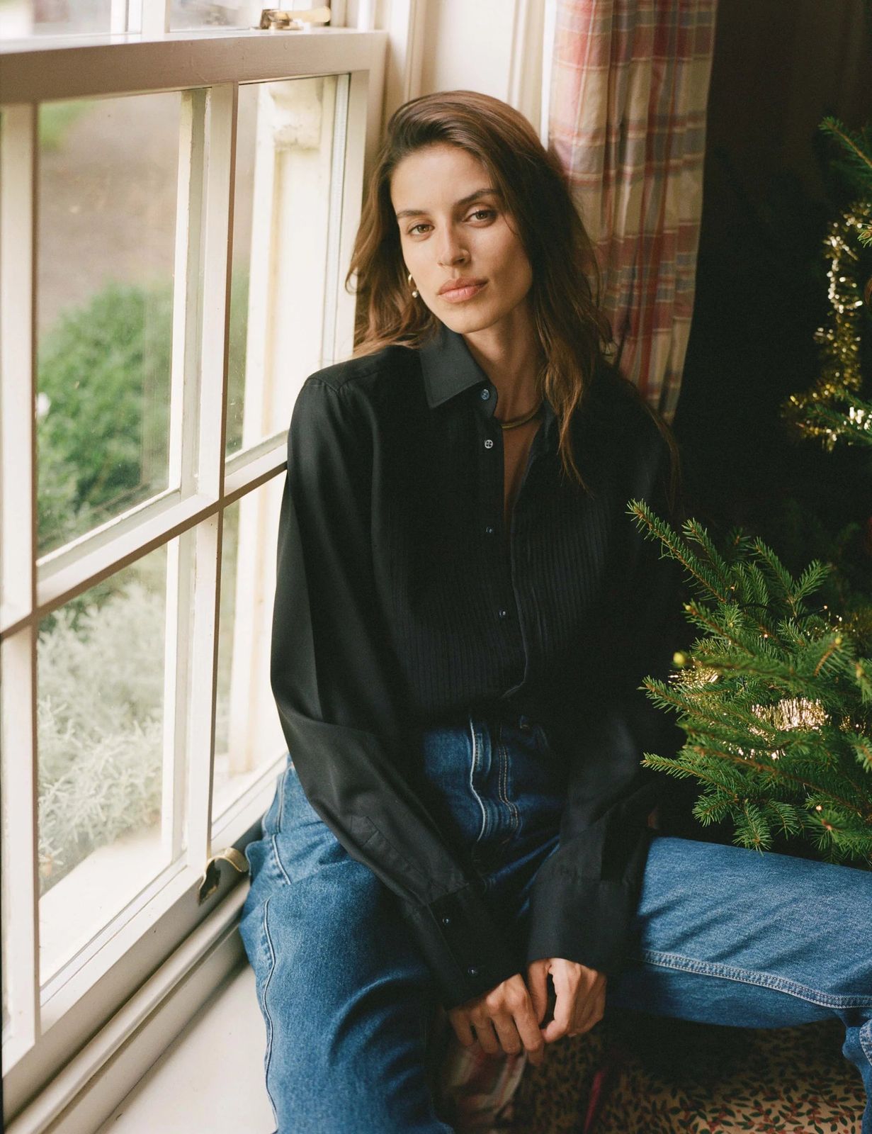 The Dress Shirt: TENCELâ„¢ Lyocell, Black