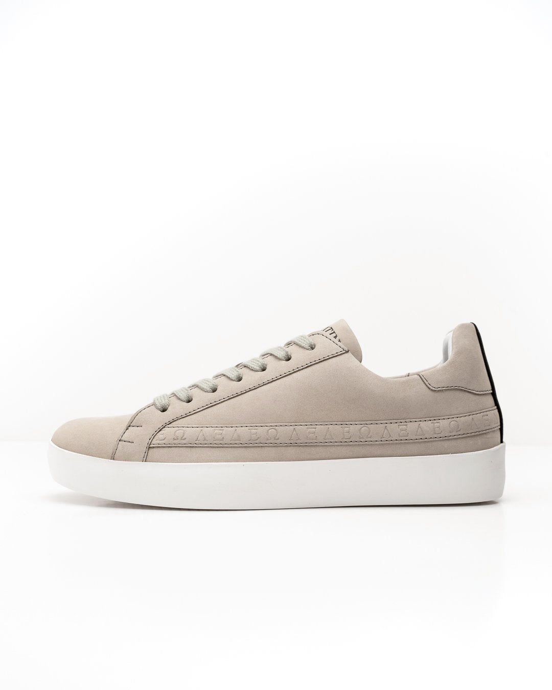 Olympus Low Top Trainers - Desert Sand Nubuck Leather