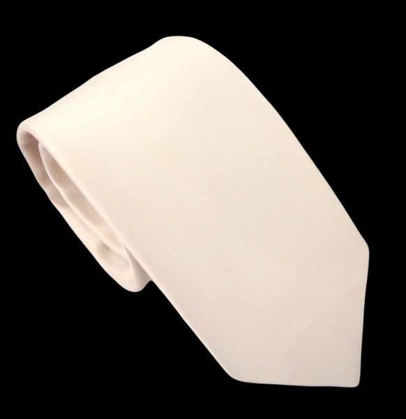 Blush Pink Satin Wedding Tie