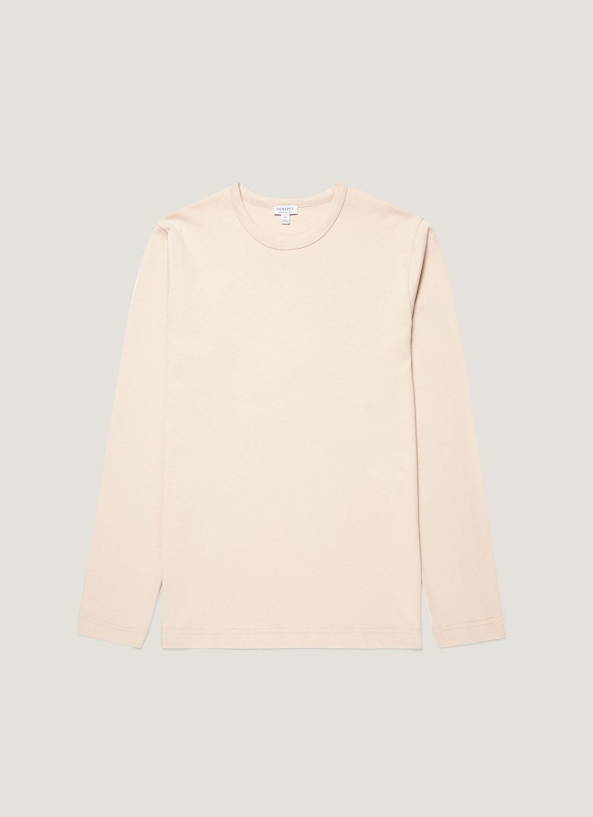 Men's Long Sleeve Heavyweight Classic T-shirt in Swansdown