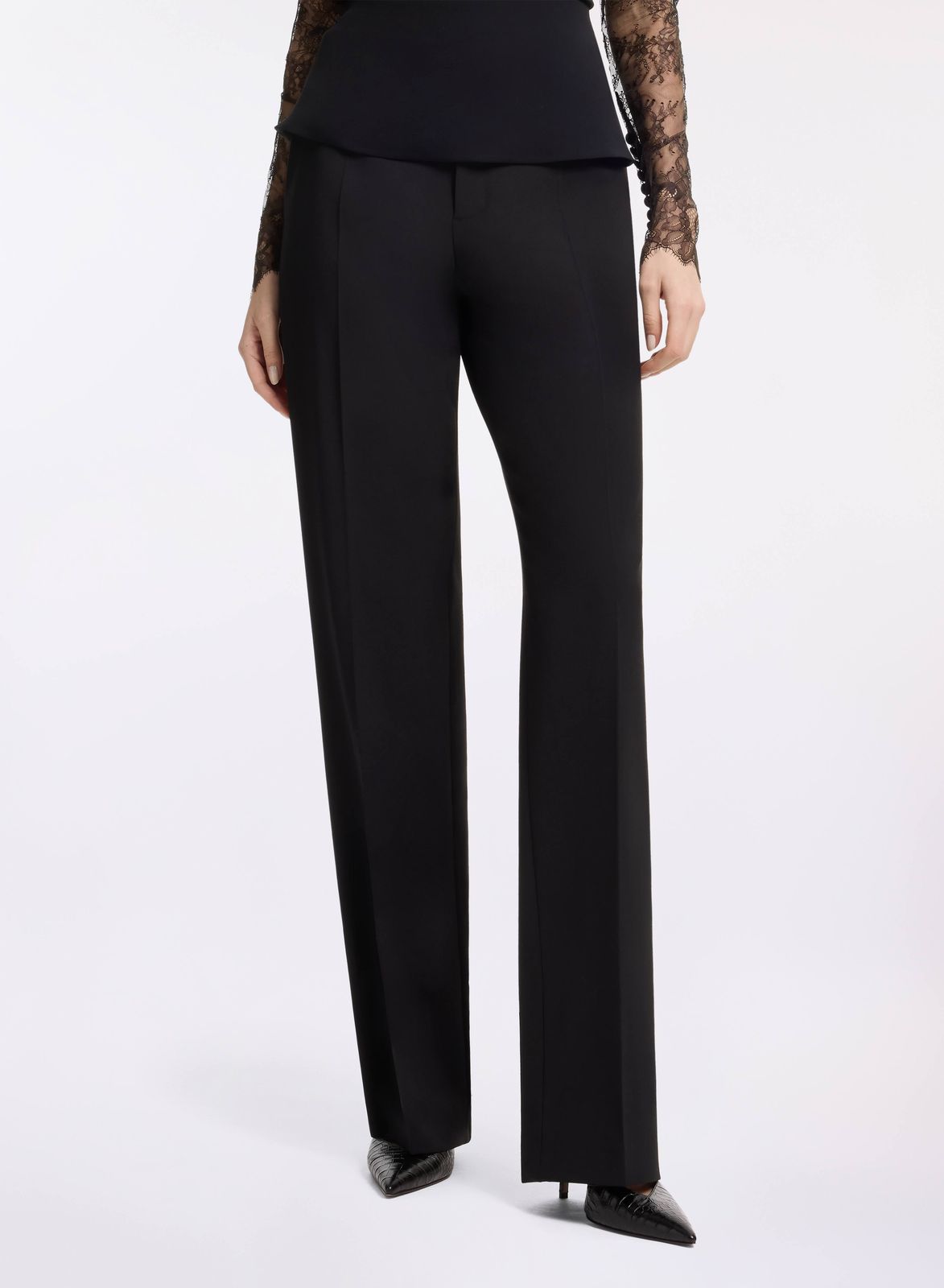 Wool Blend Pants