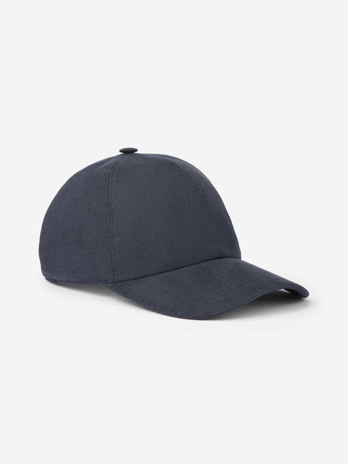 Vienna Linen Cap Navy Blue