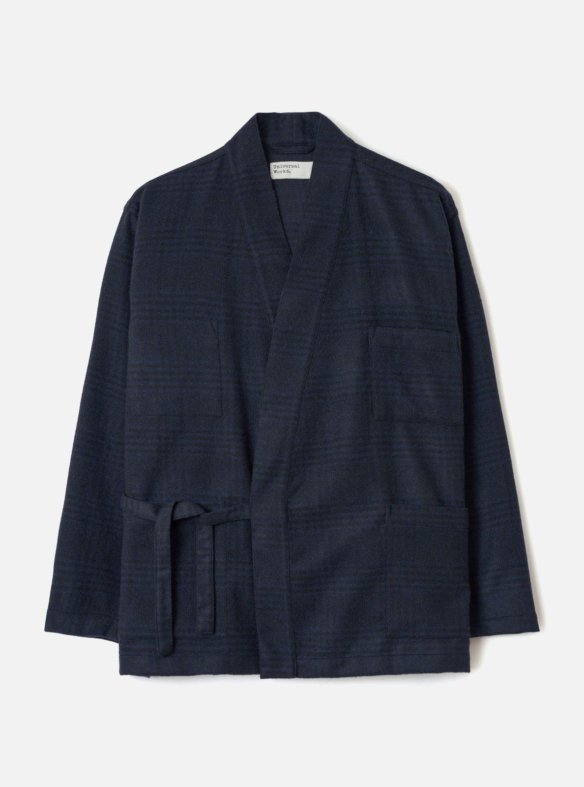 Navy Bob Wool Mix Kyoto Work Jacket