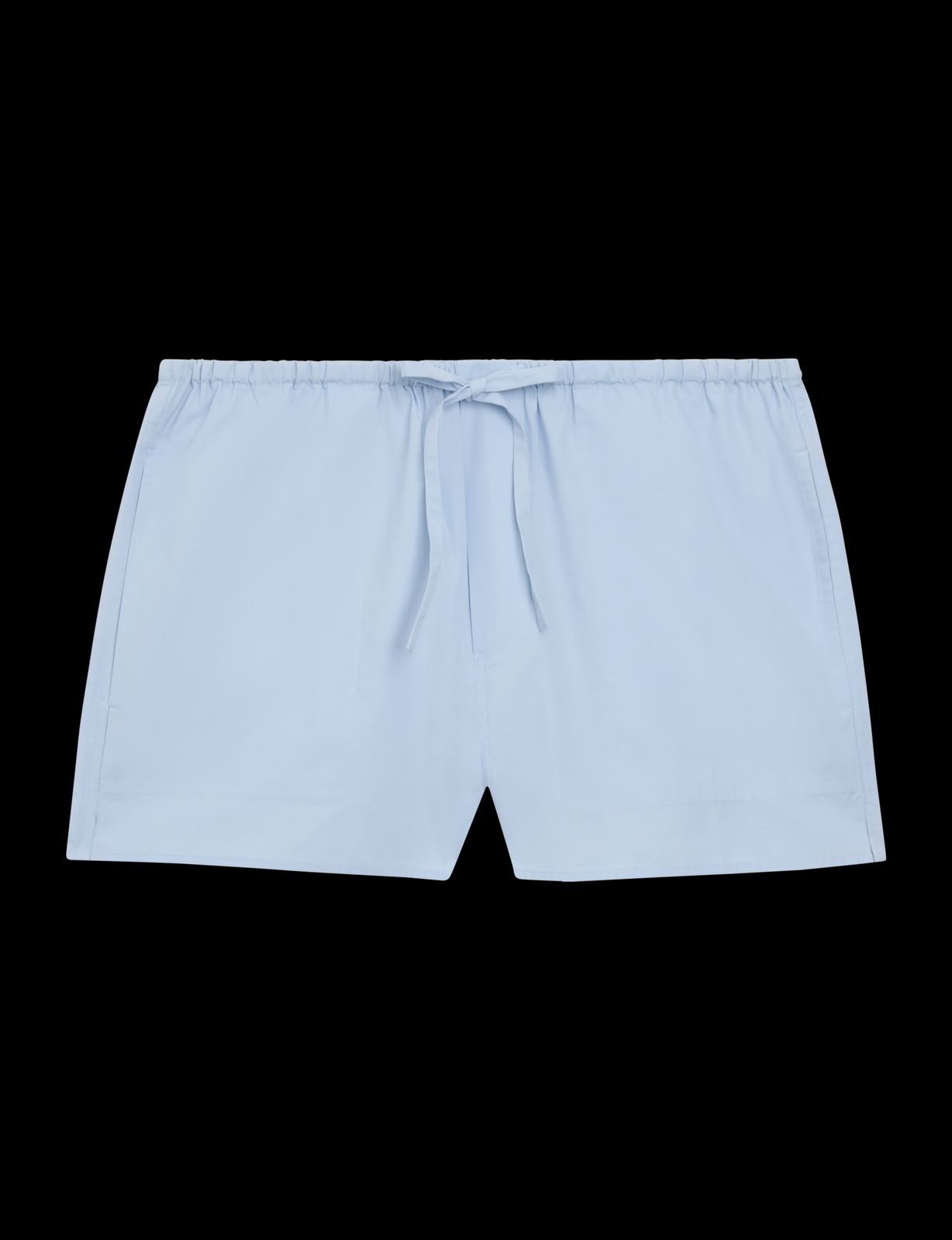 Ceiriad Shorts: Fine Poplin, Icy Blue X Lucy Williams