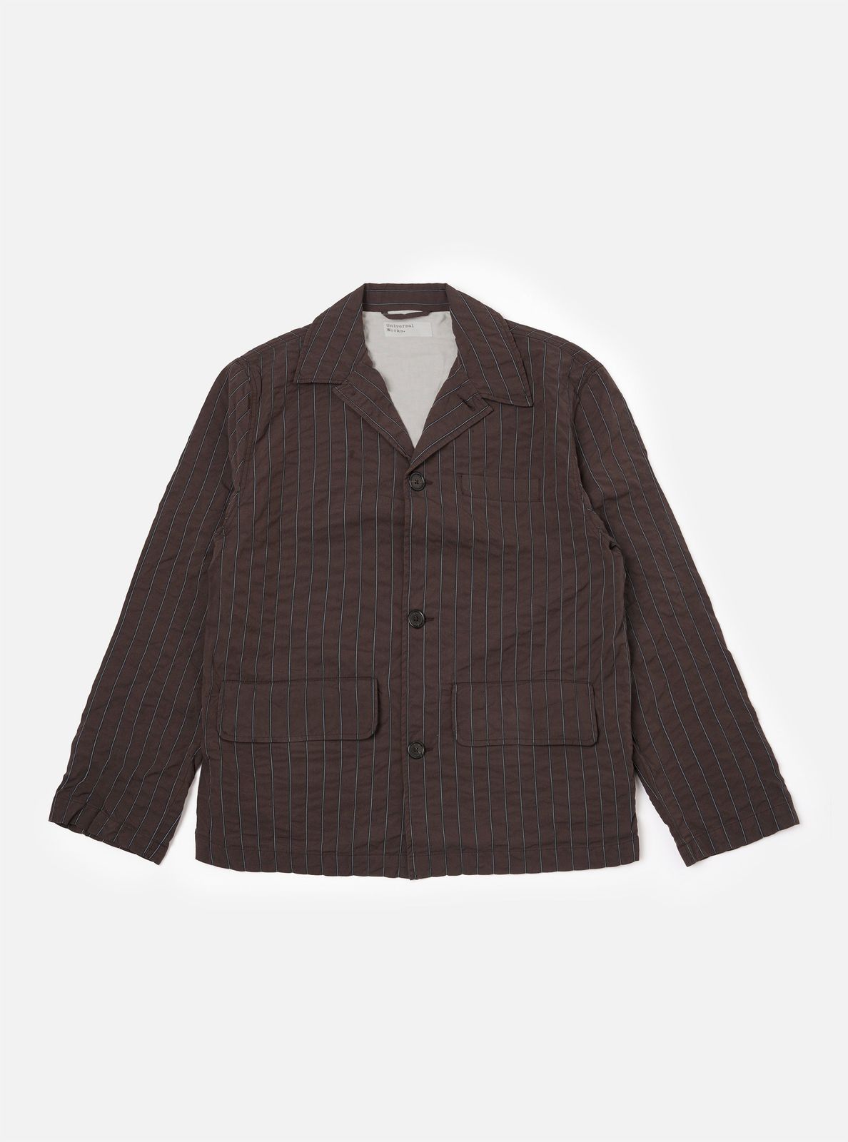 Brown Chester Stripe Franck Jacket