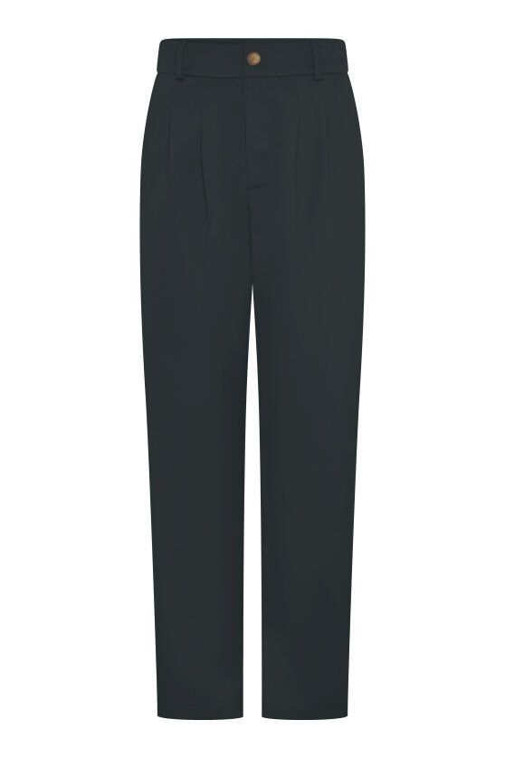 Cinnamon Relaxed Trousers In Black