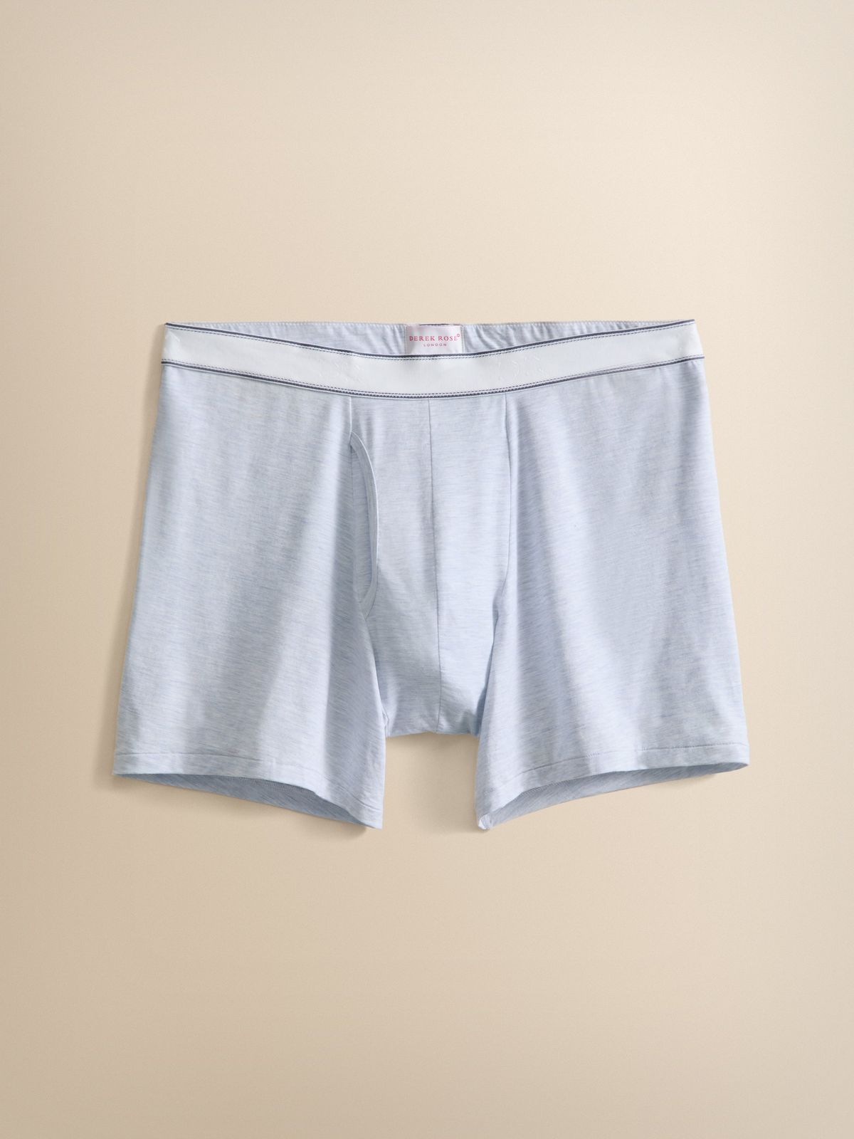 Ethan Micro Modal Boxer Briefs Light Blue Marl