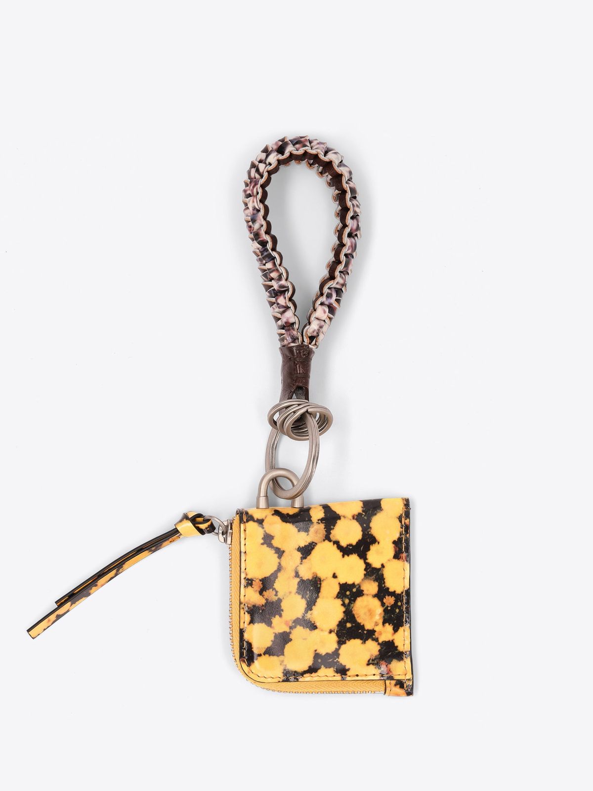 Leather keychain