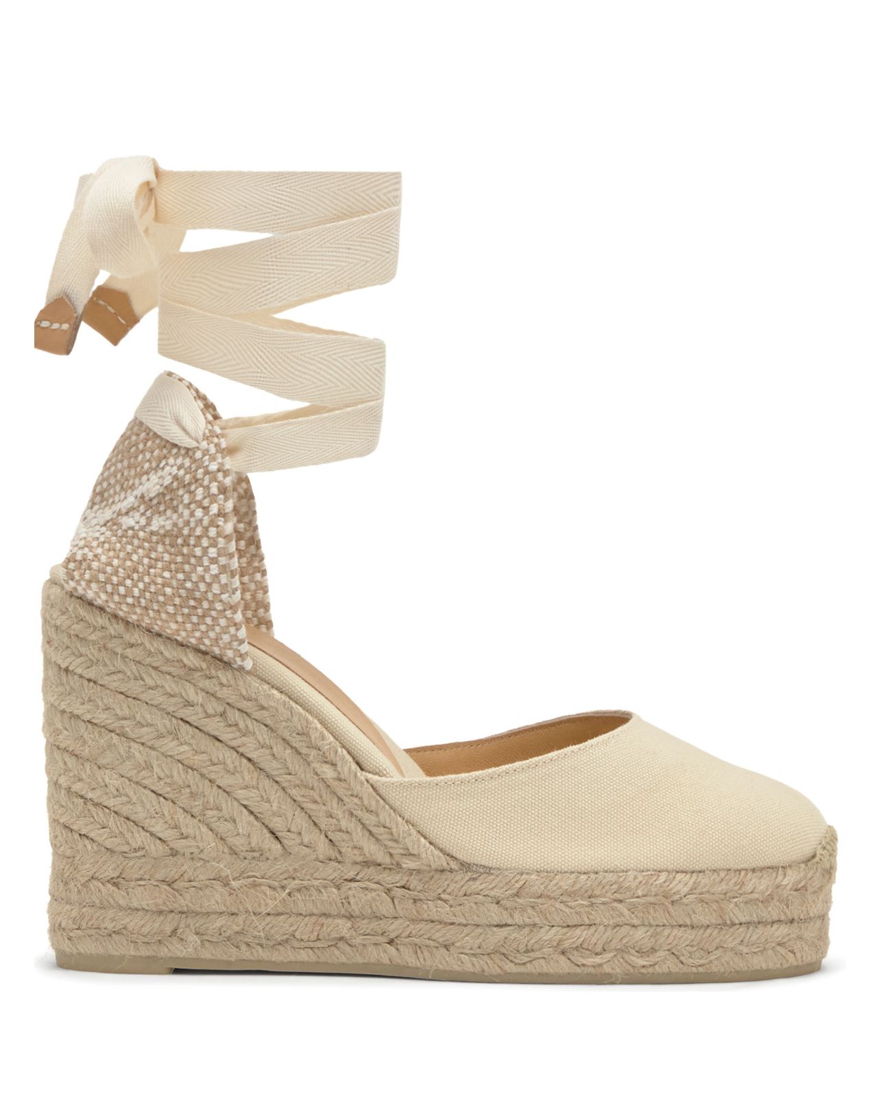 Carina C 8ED Ivory Wedge Espadrille