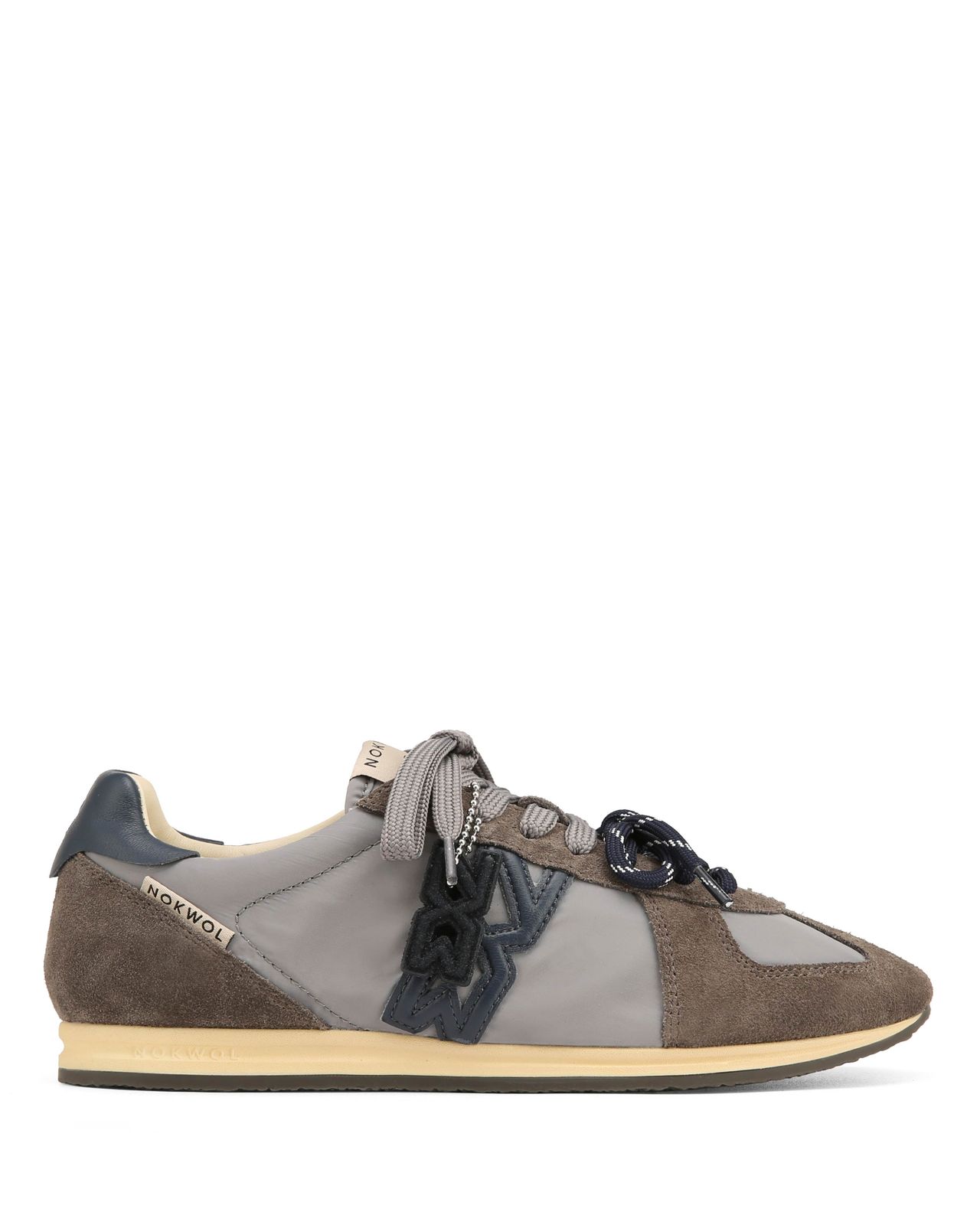 Arlo Grey Suede/Nylon