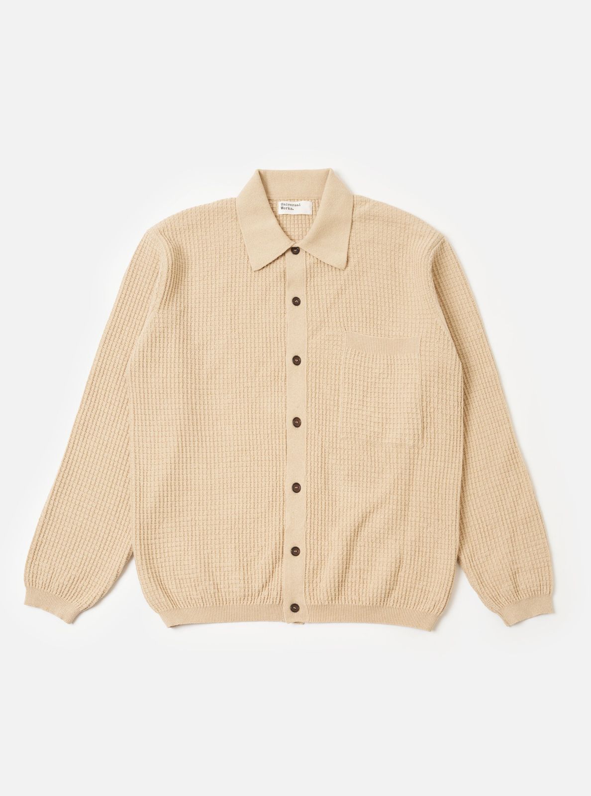 Sand Eco Cotton Knit Jacket