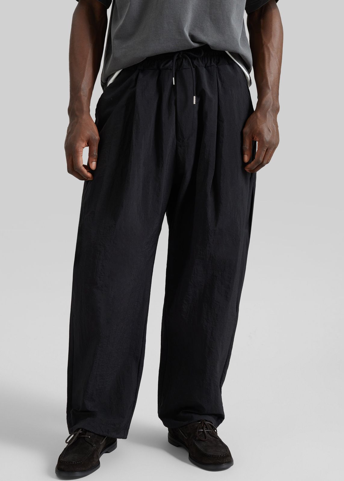 Belem Drawstring Pants - Black