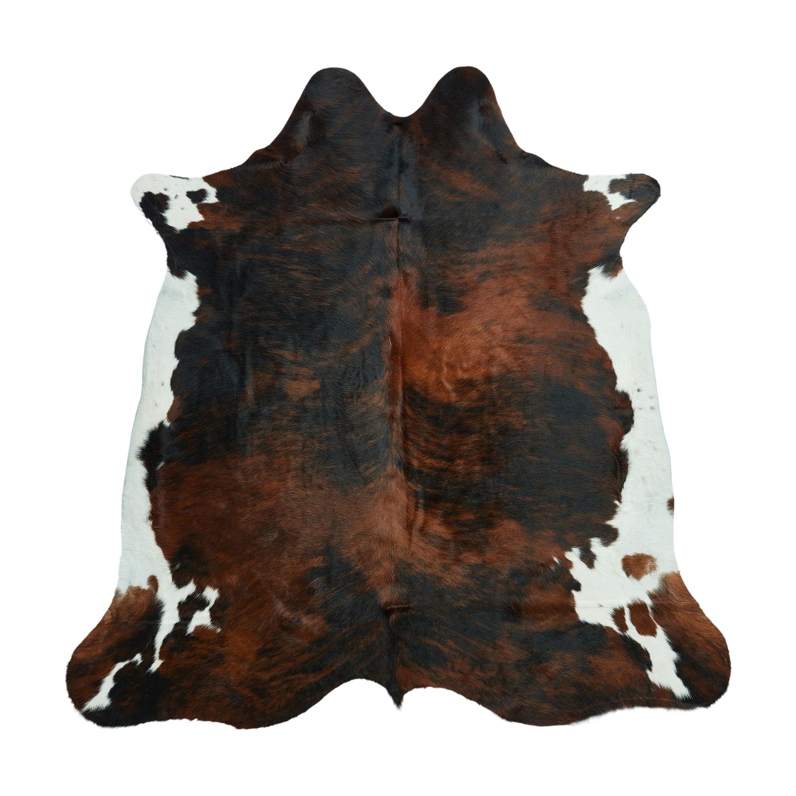 Cowhide Rug - Tricolour (200cm x 190cm)