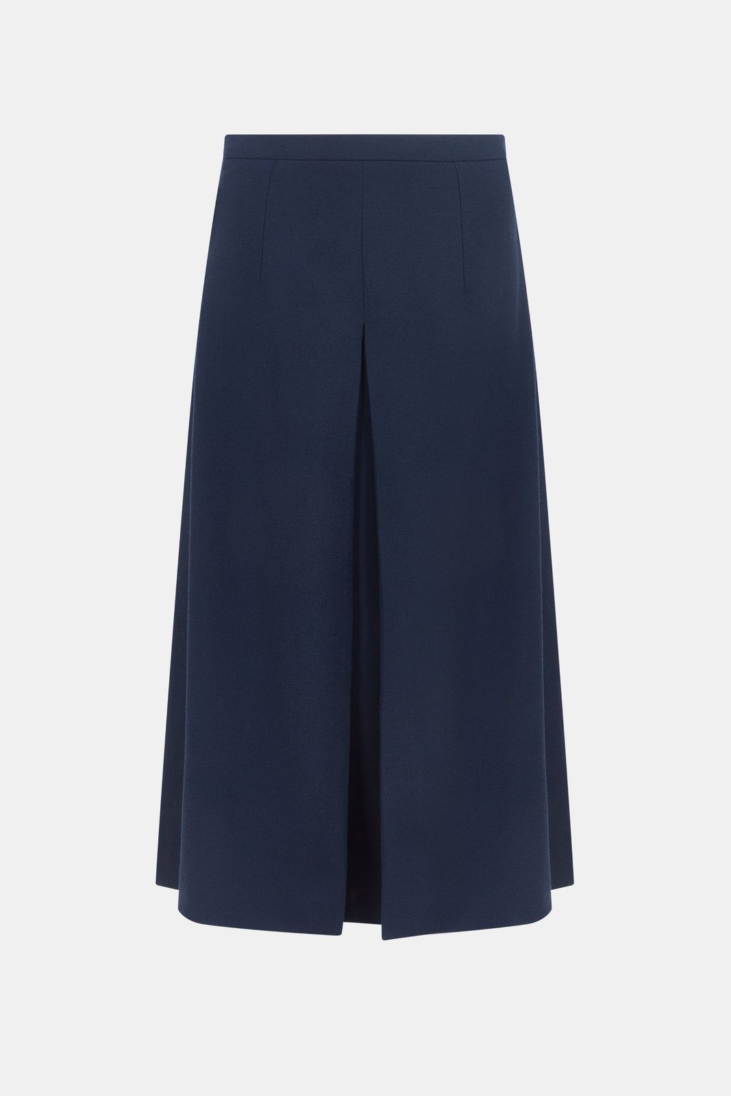Sato Skirt in Navy Single Wool Crepe