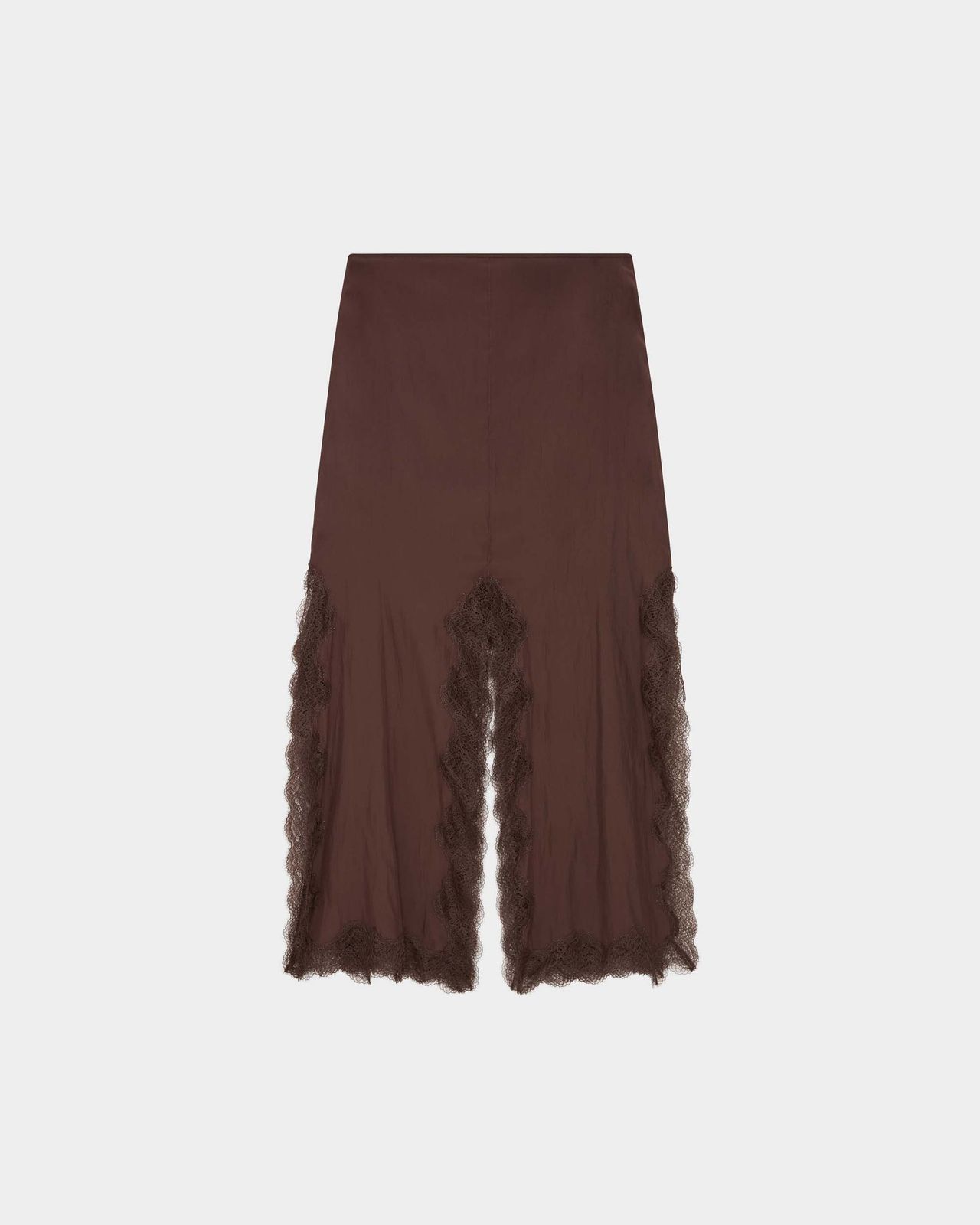 Simi Midi Skirt in Satin