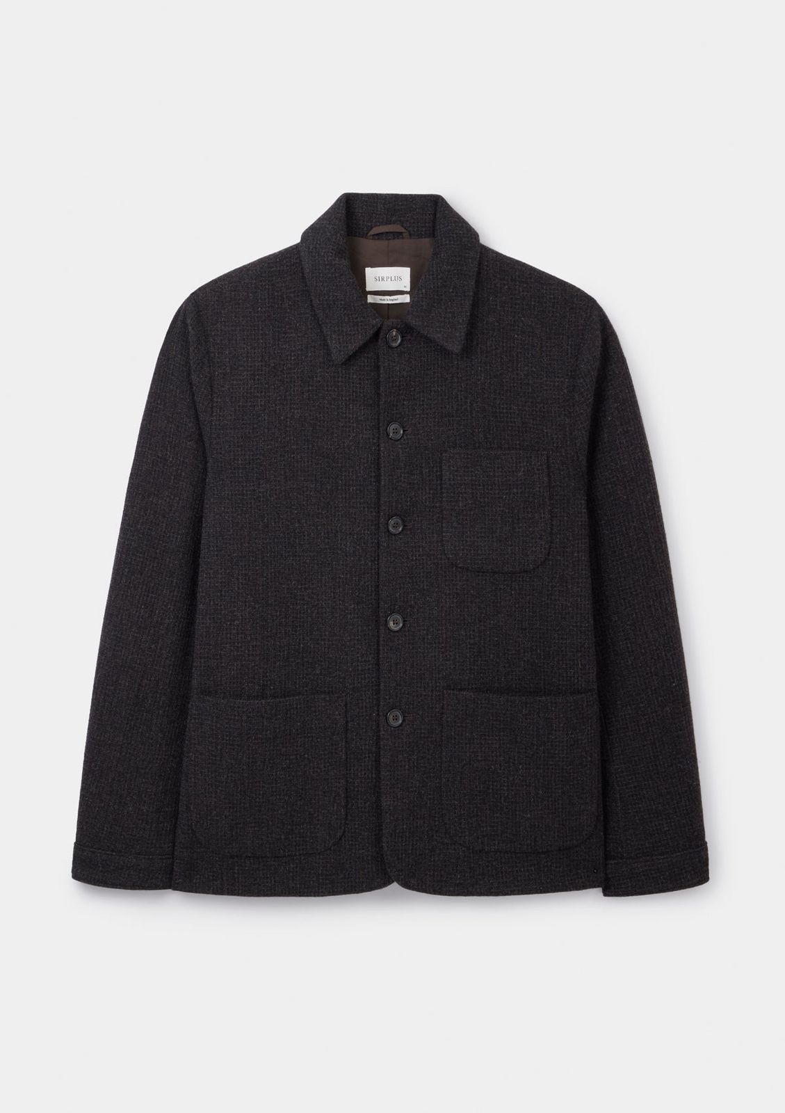 Cocoa Weave Merino Wool Chore Jacket
