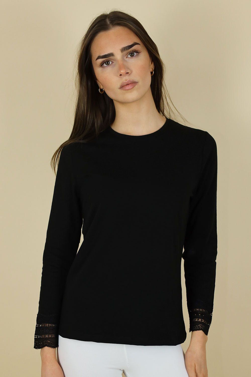Nantes Lace Cotton Top