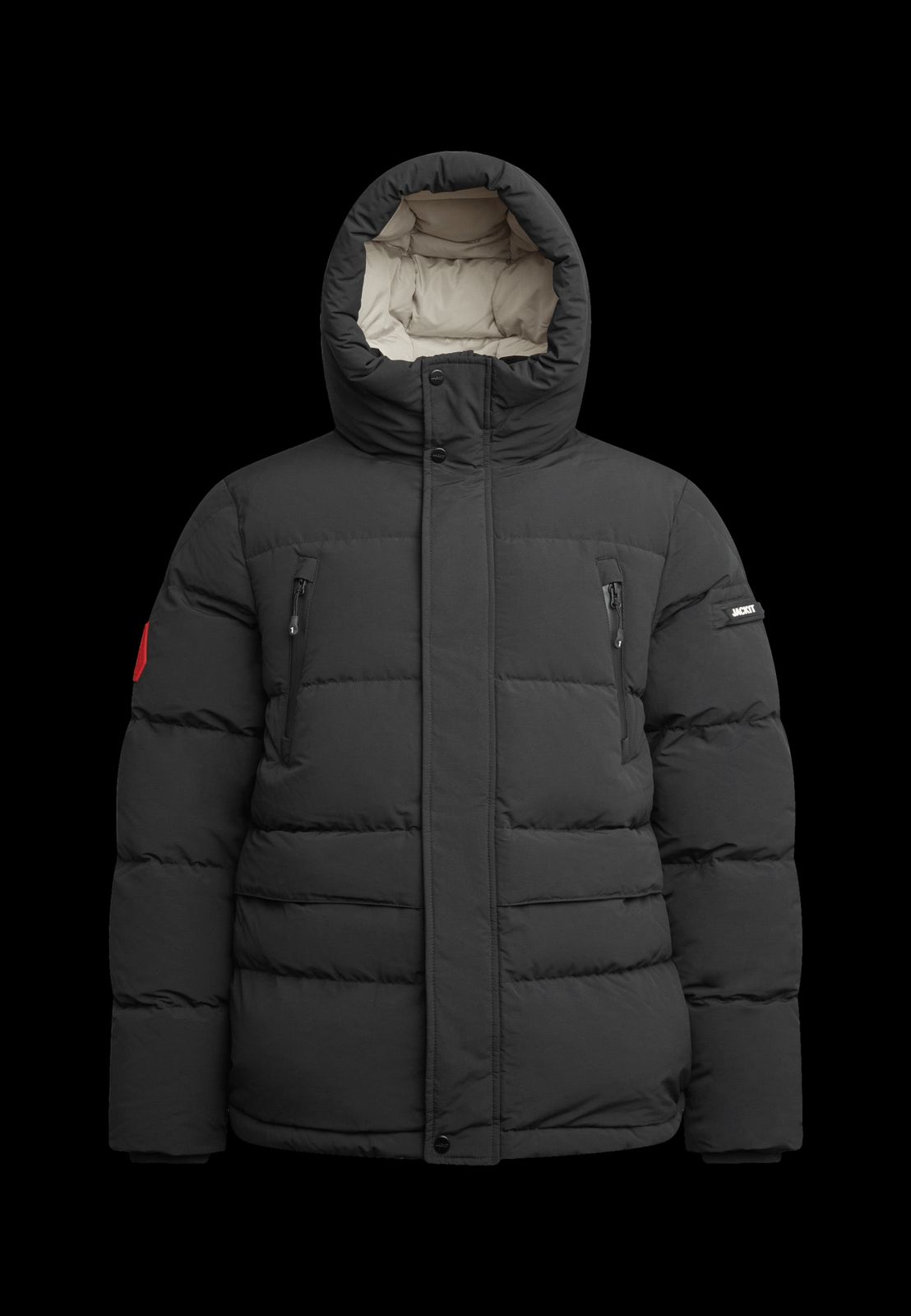Ez Frontier Prime Down Puffer Jacket Matt Black