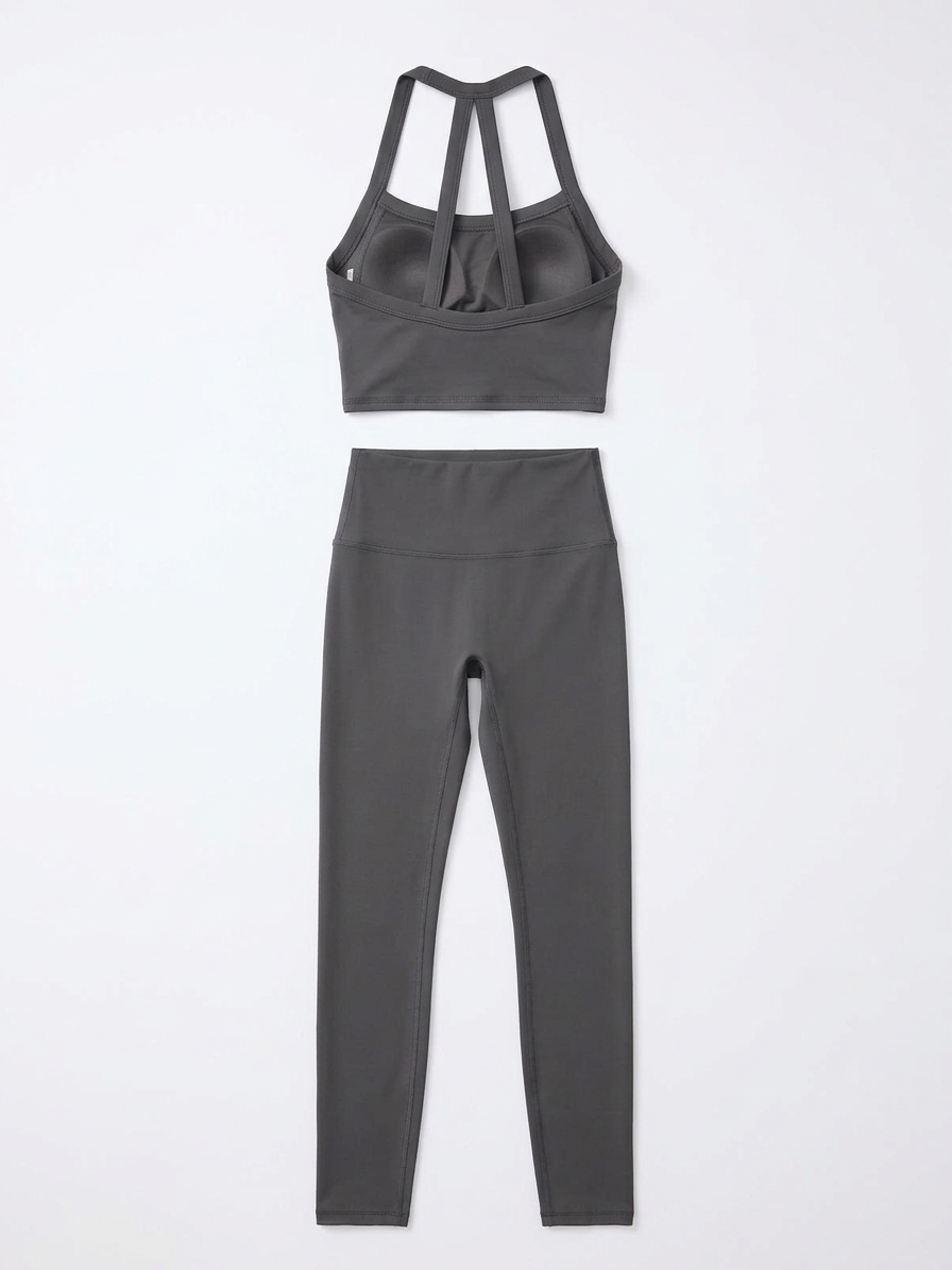 Womens Active Sports Bra In Grey