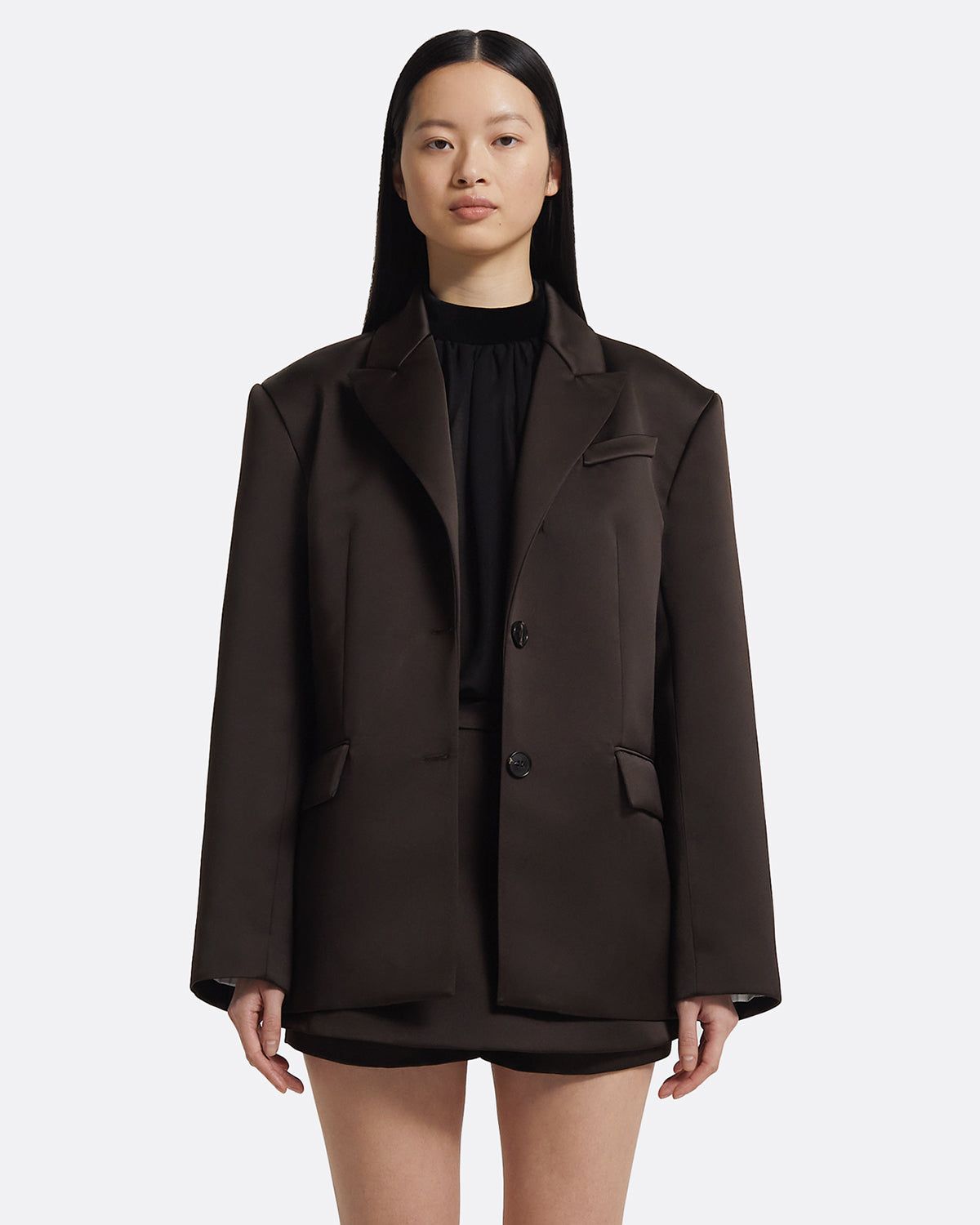 Maurissa Jacket in Peat Brown