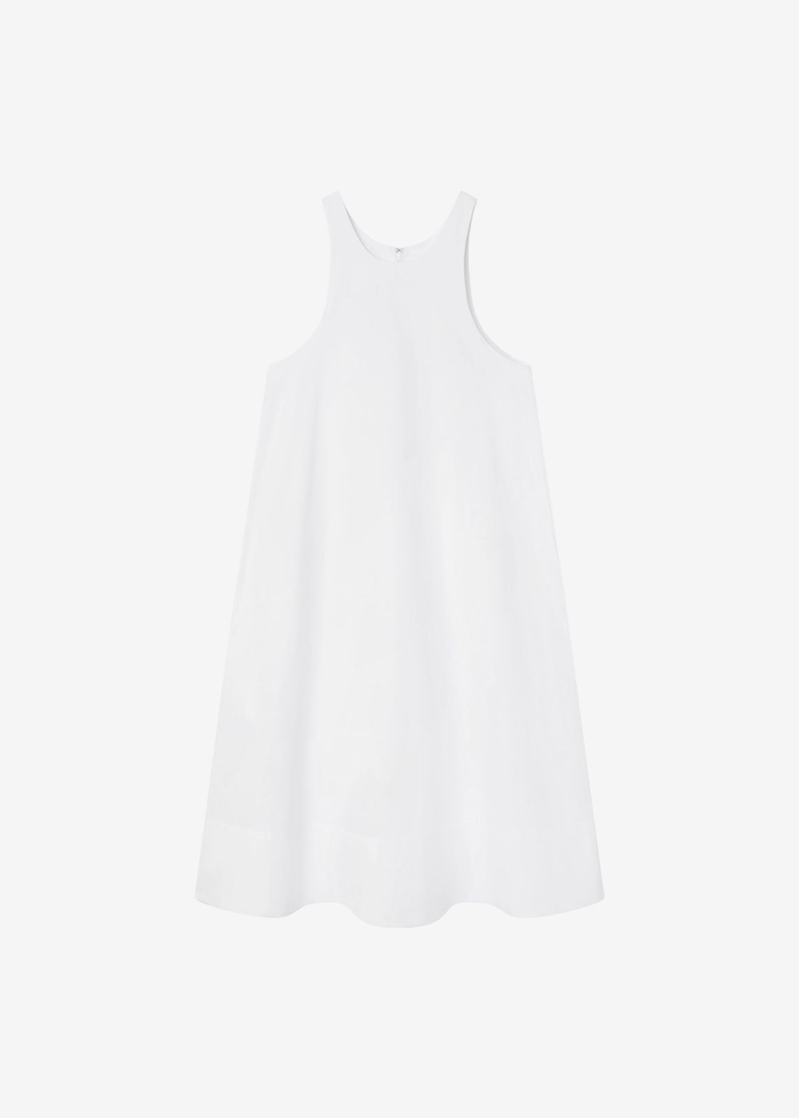 Co Crewneck A-line Dress - White
