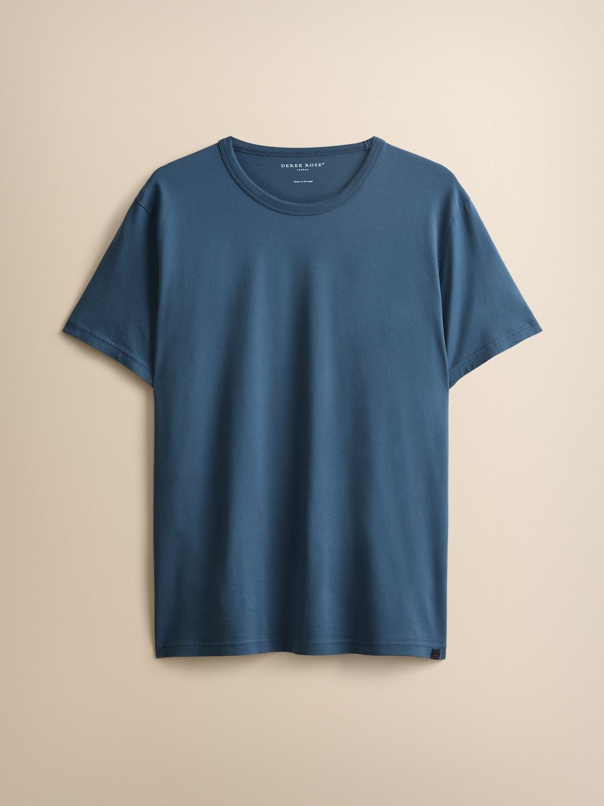 Barny Cotton T-shirt Denim Blue