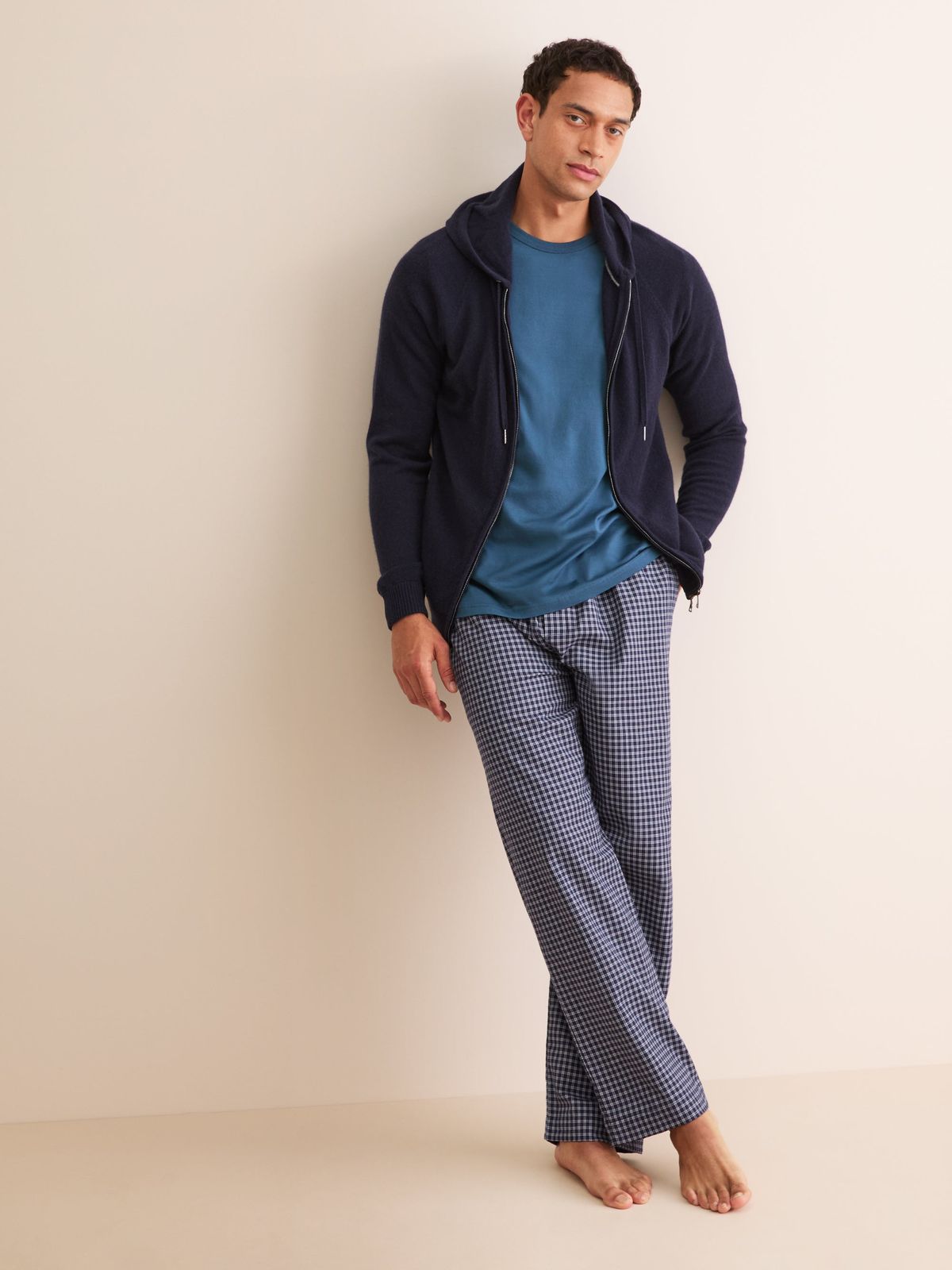 Barny Cotton T-Shirt Denim Blue