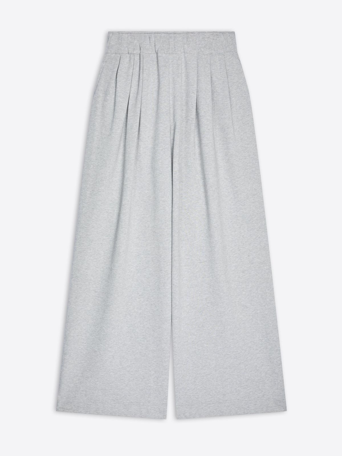 Pleated sweatpants