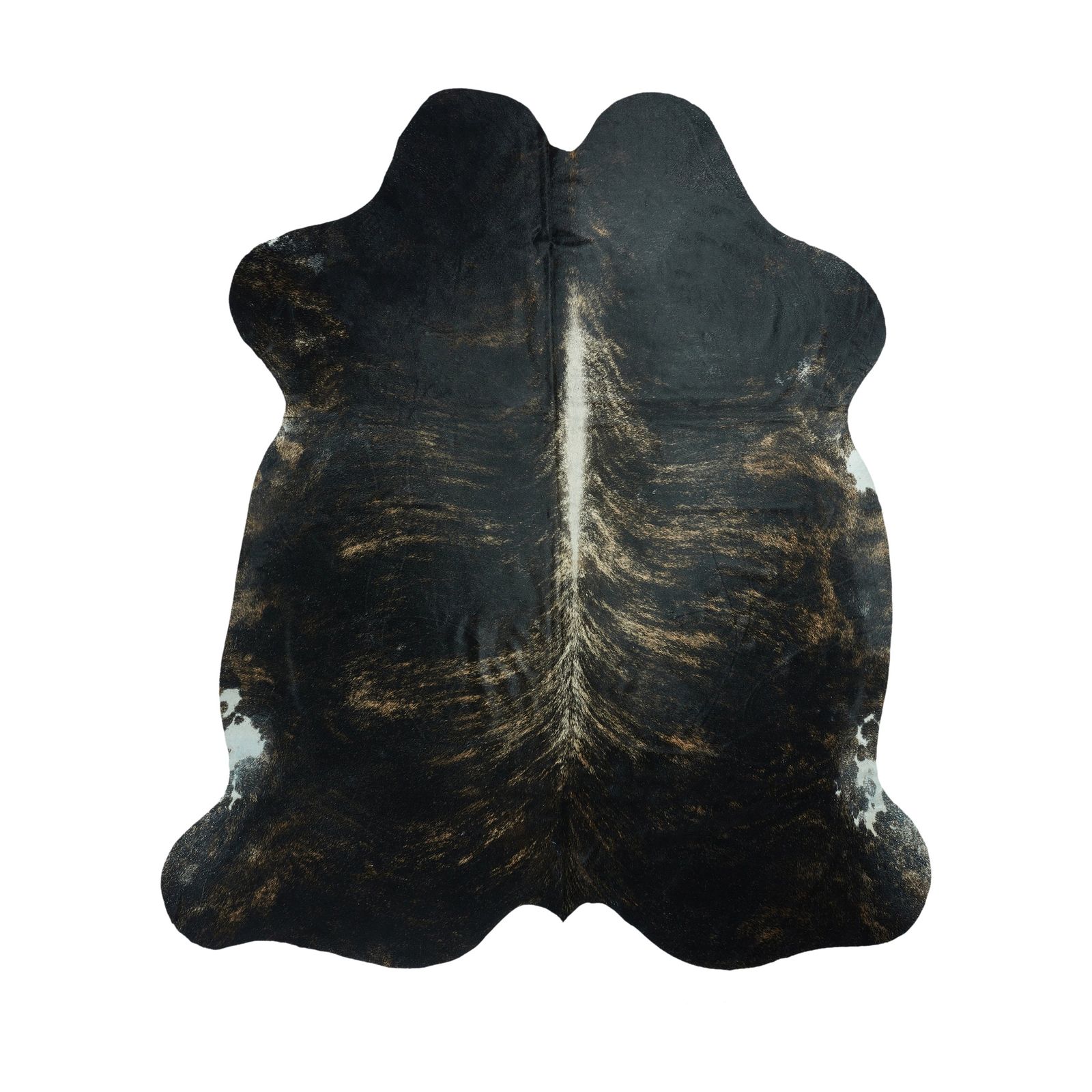 Cowhide Rug - Exotic Brown (240cm x 210cm)
