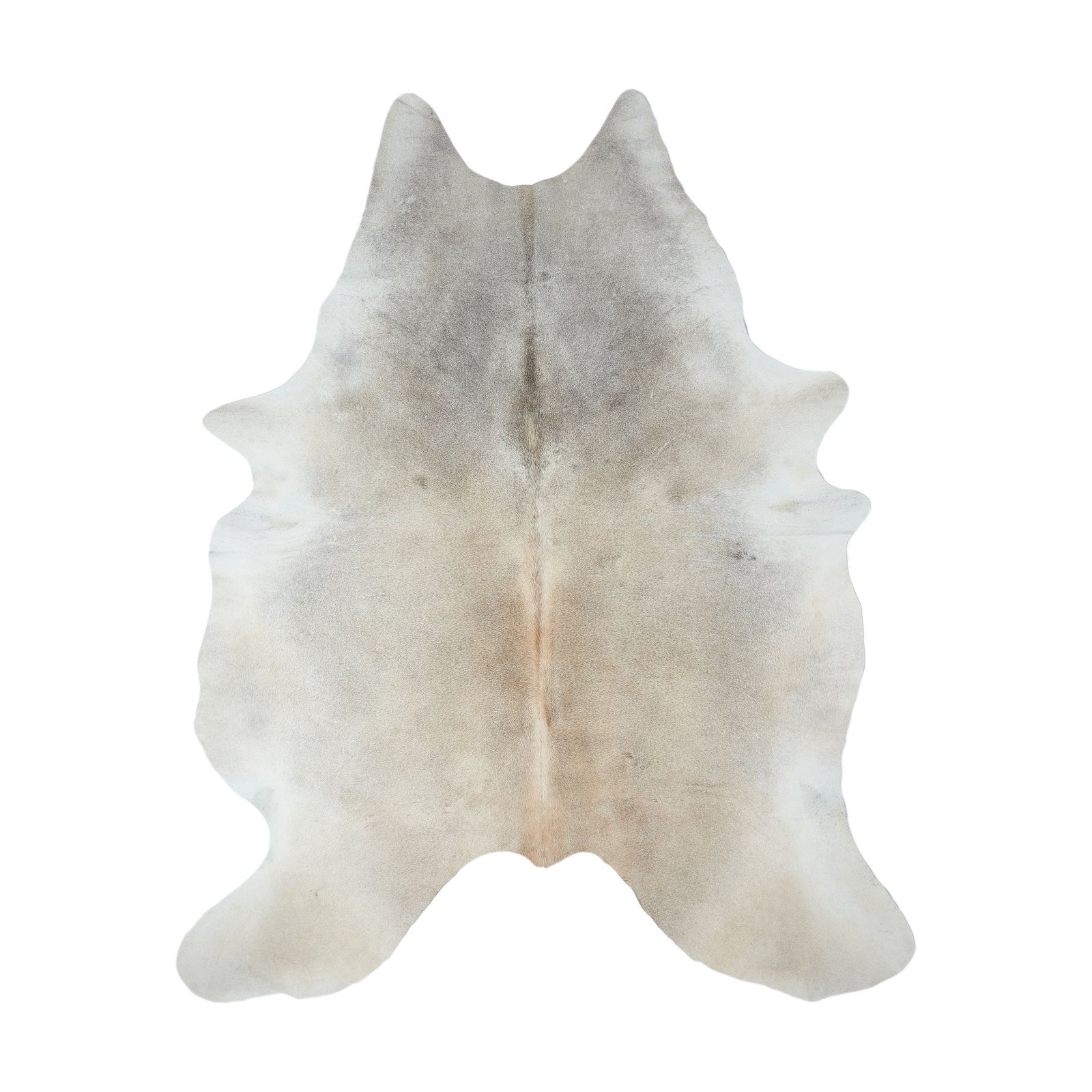 Cowhide Rug - Beige Grey (240cm x 200cm)