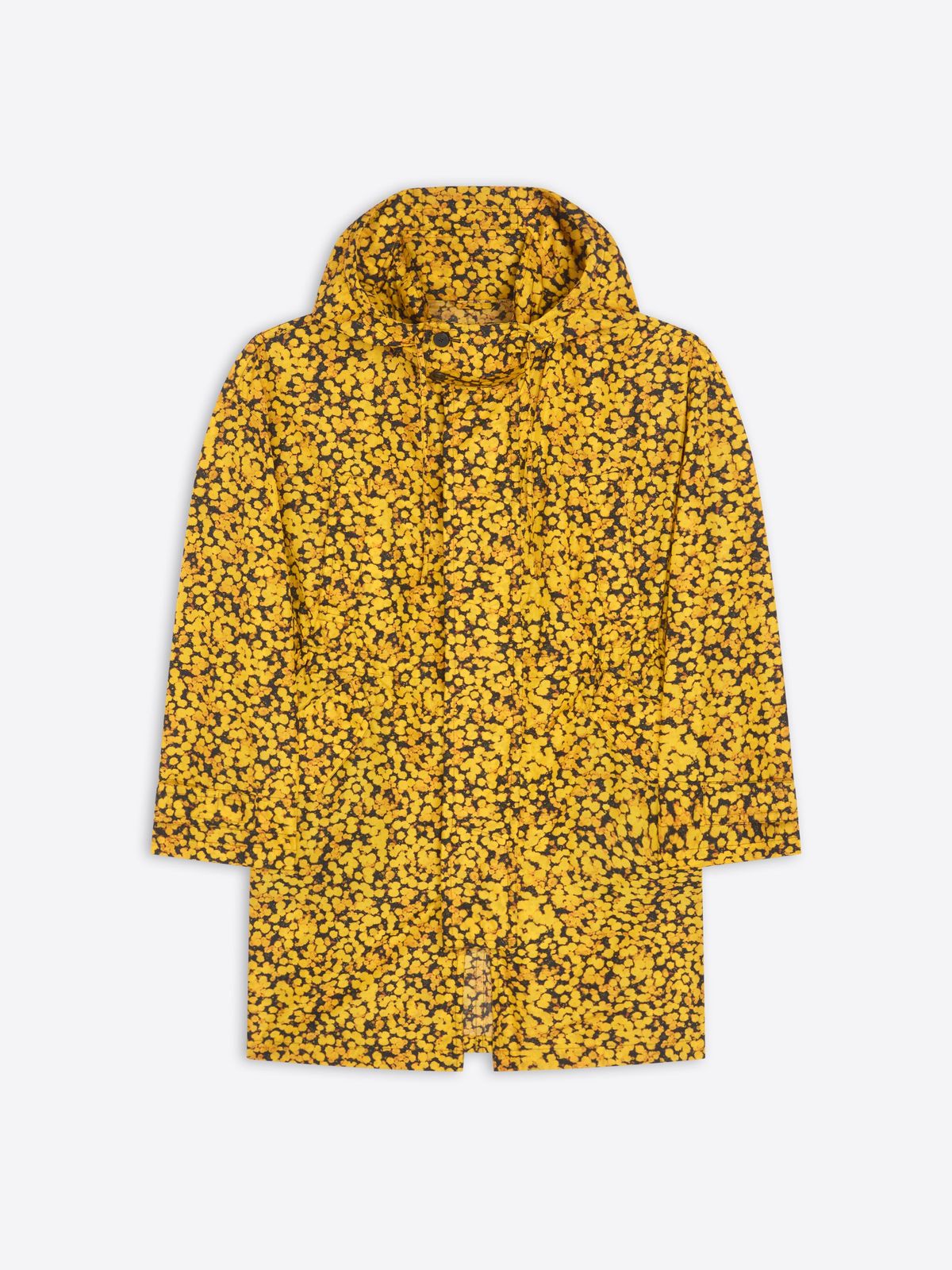 Oversized printed parka