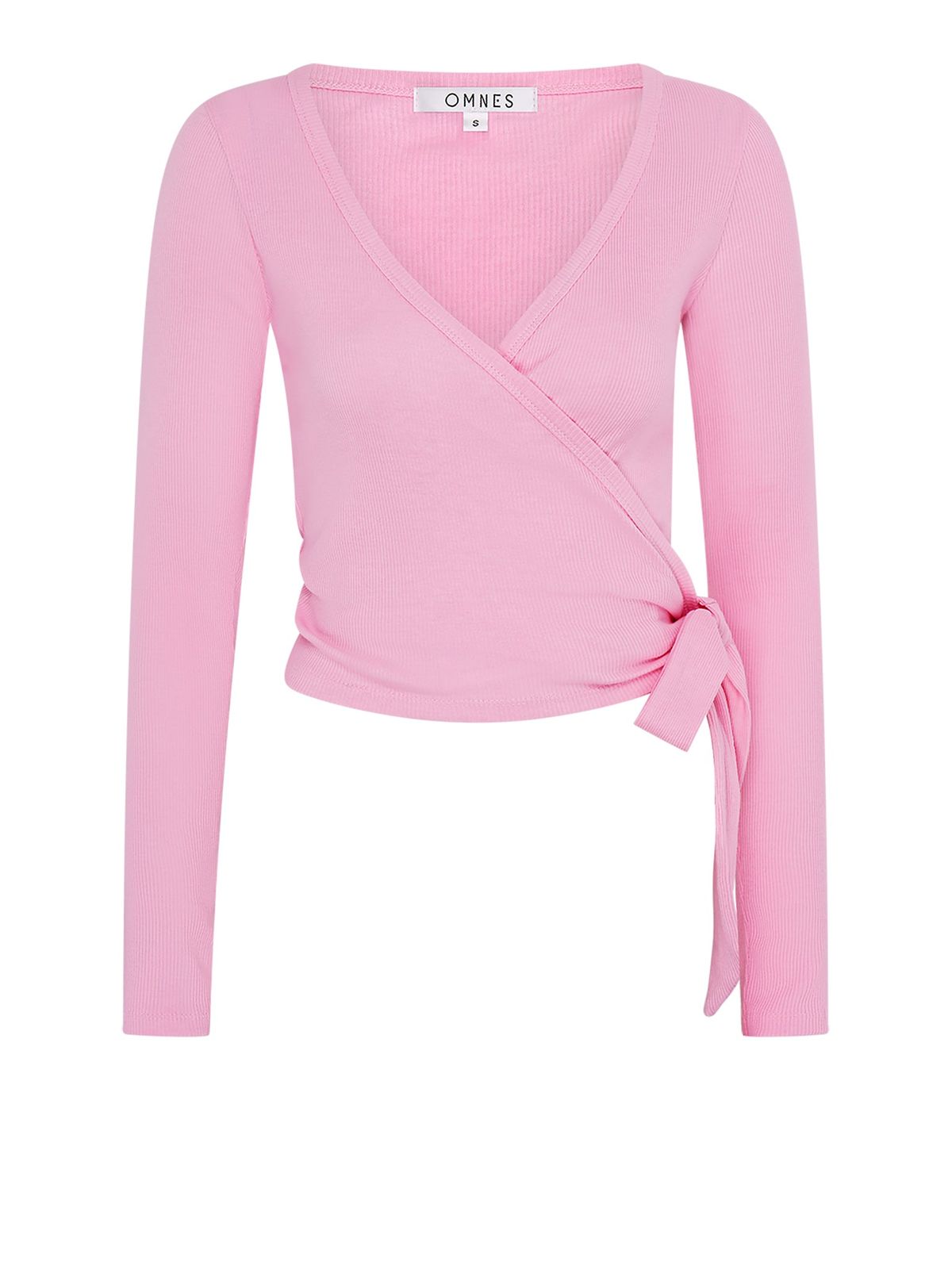 Napeta Ballet Wrap Top In Pink