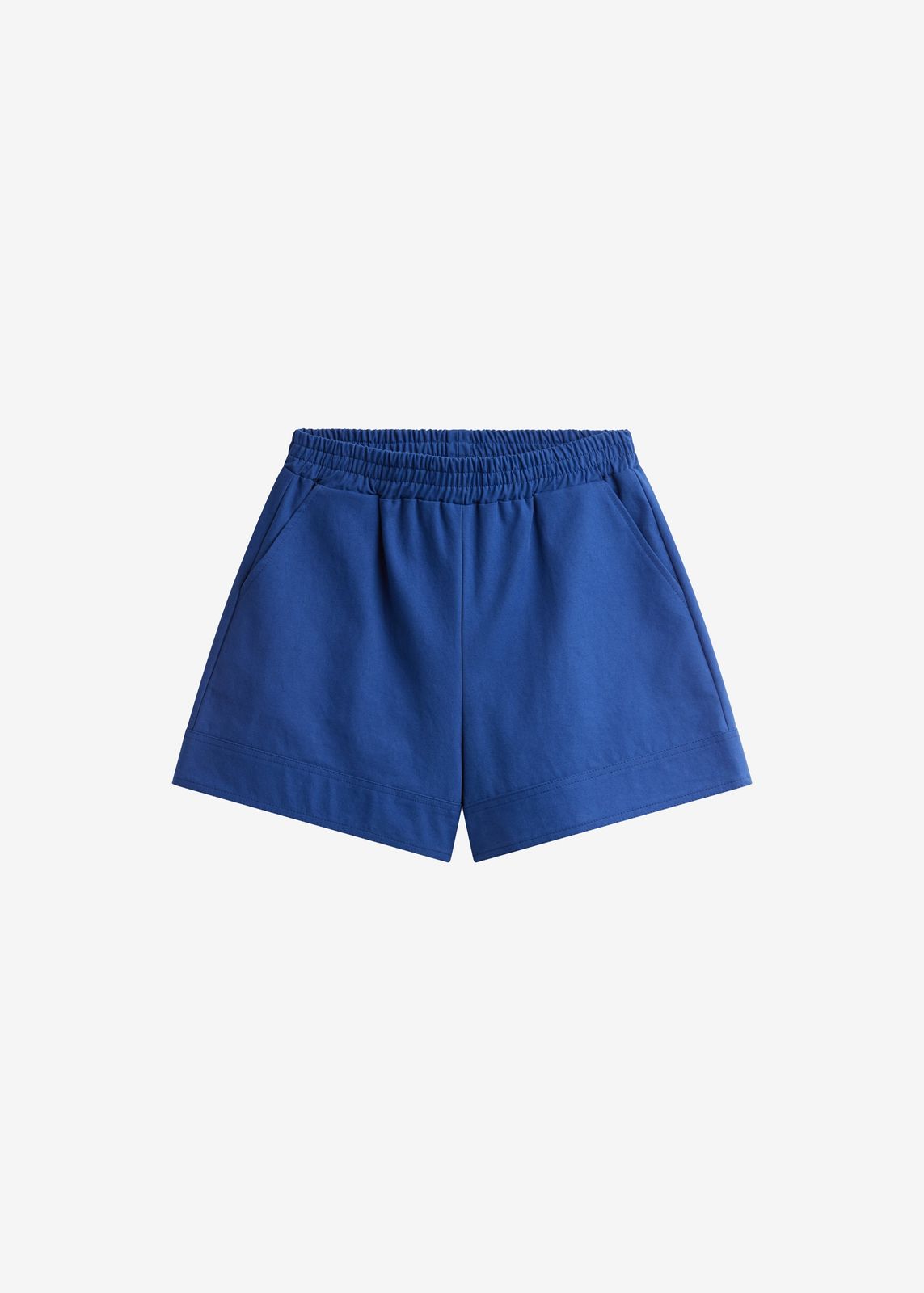 Kampala Cotton Shorts - Cobalt