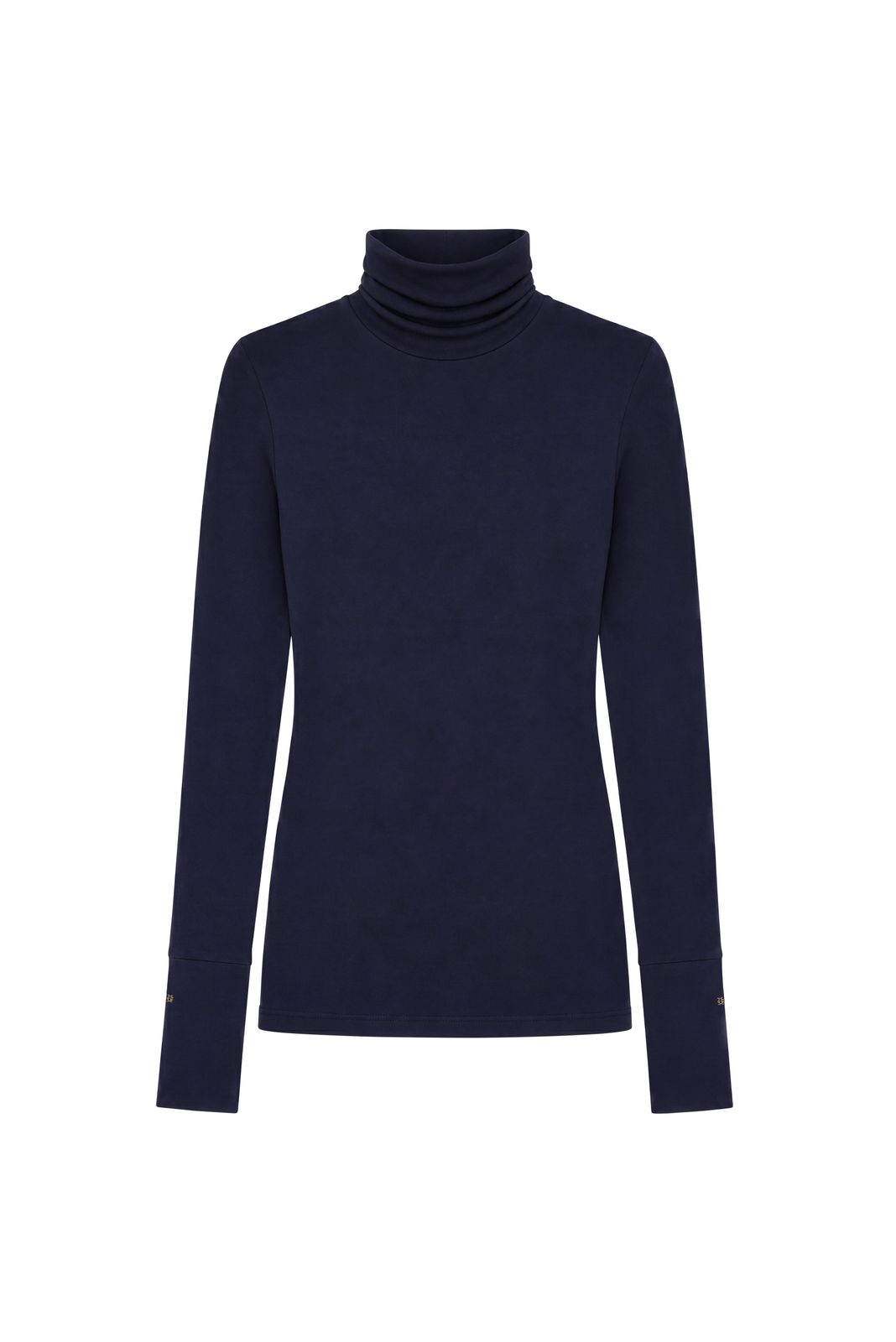 Supersoft Roll Neck Top (ink Navy)